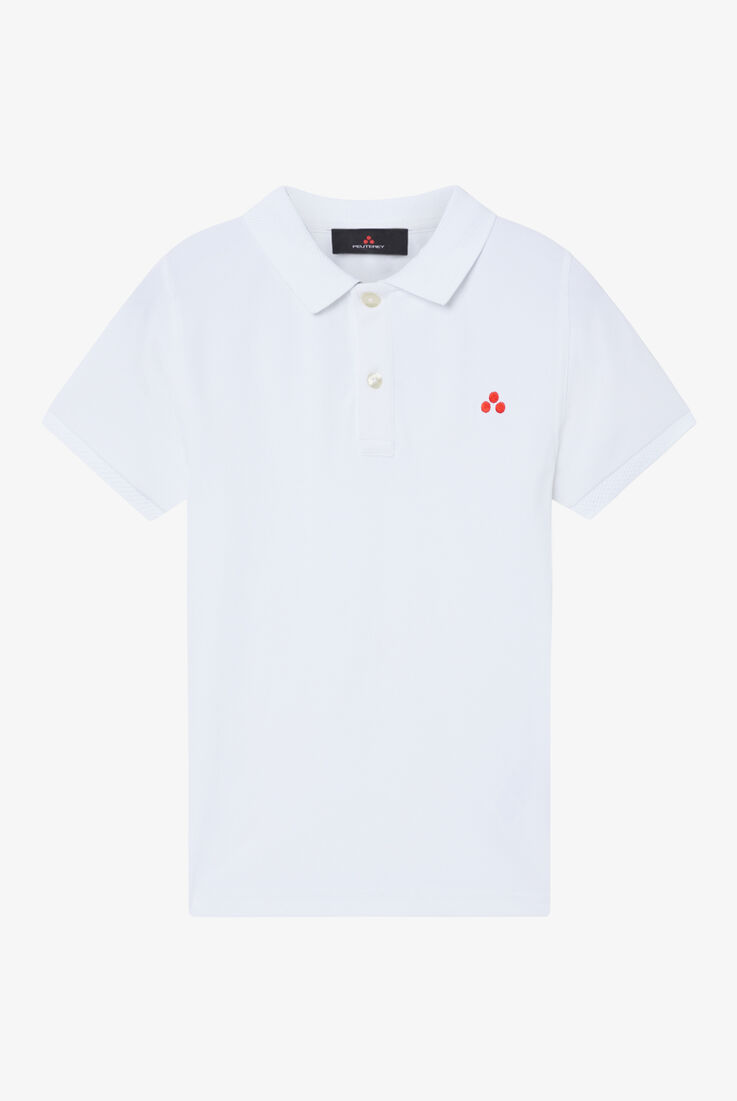 Stretch nylon pique polo shirt  Peuterey - medium