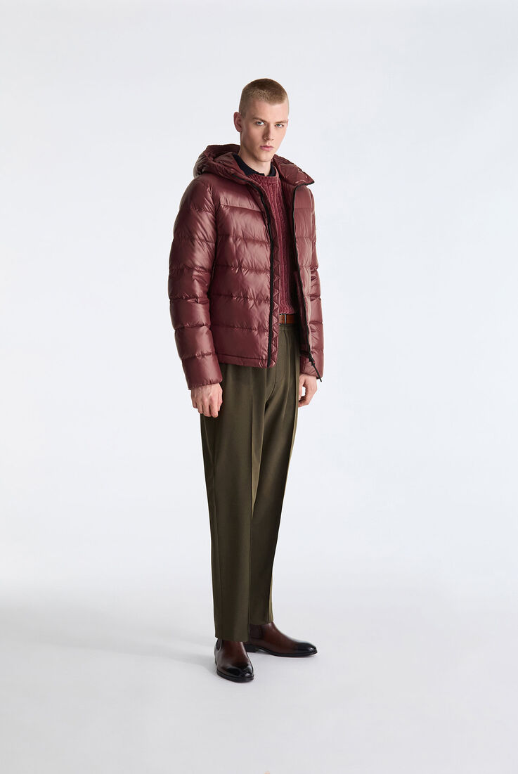Nylon Hooded Down Jacket  Peuterey - medium