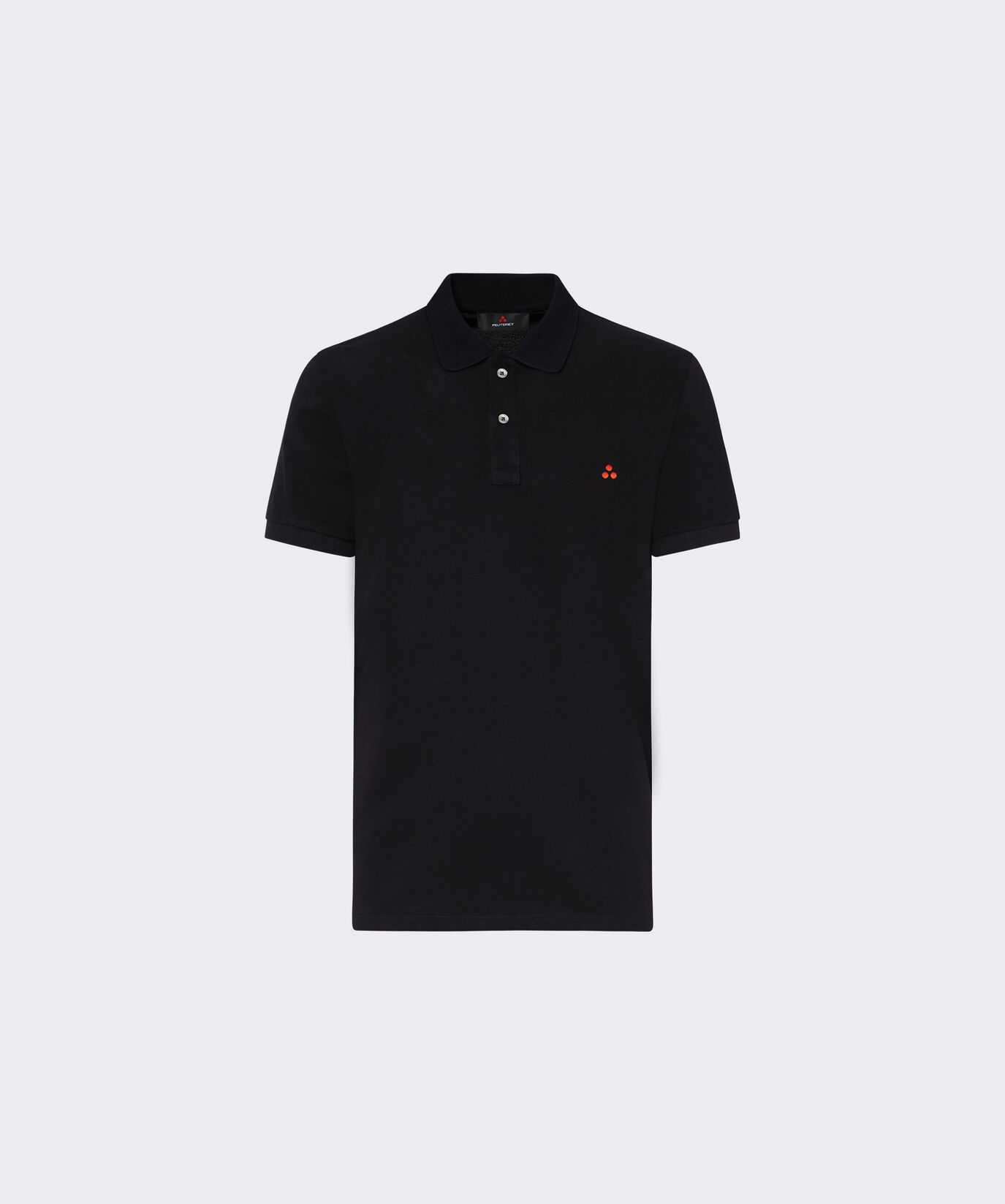 Polo de piqu&eacute; de algod&oacute;n con logo bordado  Peuterey - large