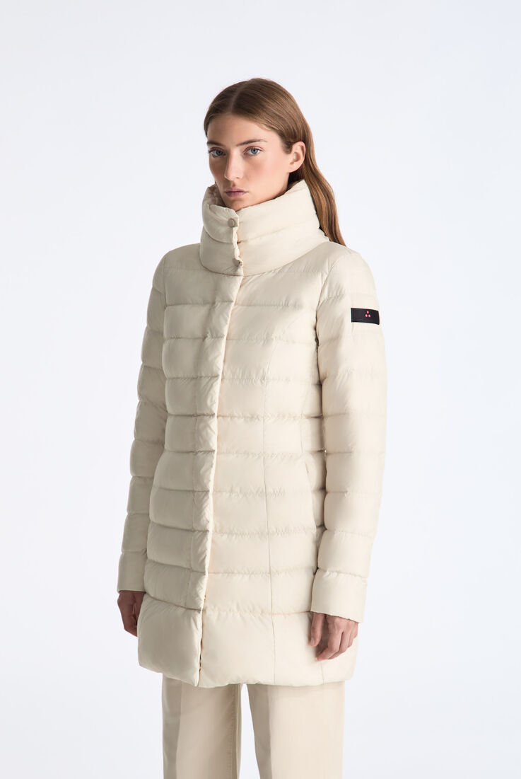 Lange schmale Daunenjacke mit hohem Kragen  Peuterey - medium