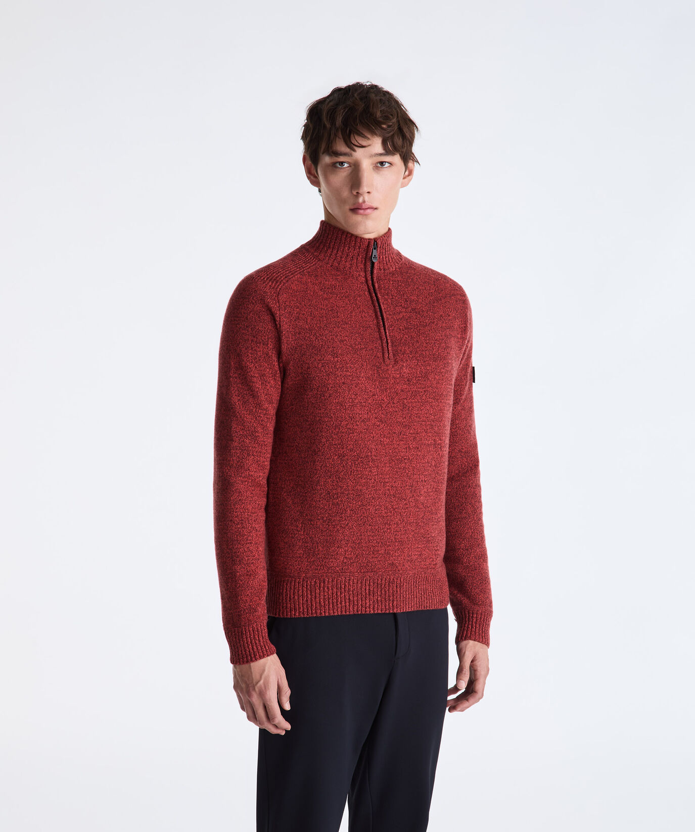 Moulin&eacute; Wool Sweater with Half Zip  Peuterey - large image number 1