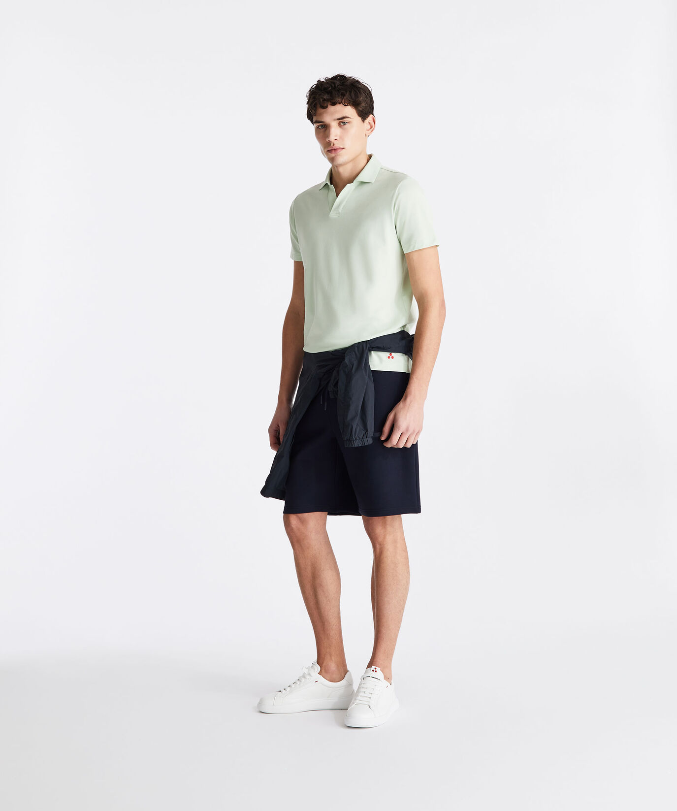 Cotton pique knit polo shirt  Peuterey - large image number 0