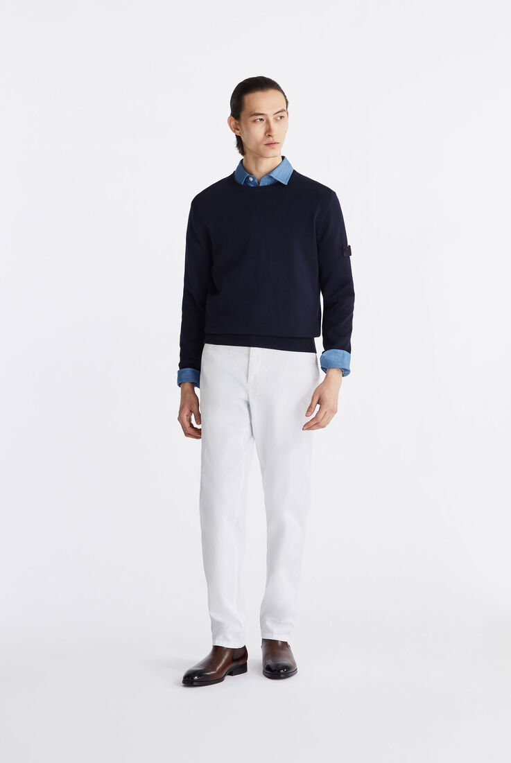 Cotton knit crew-neck sweater  Peuterey - medium