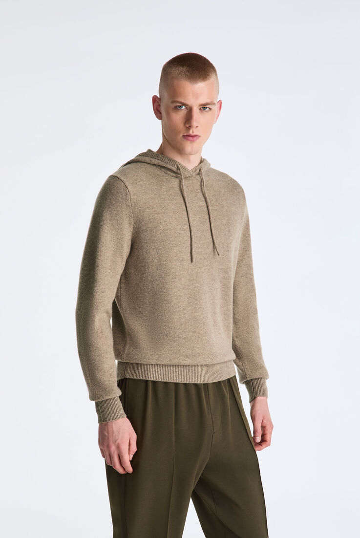 Hooded Yak Wool Sweater  Peuterey - medium
