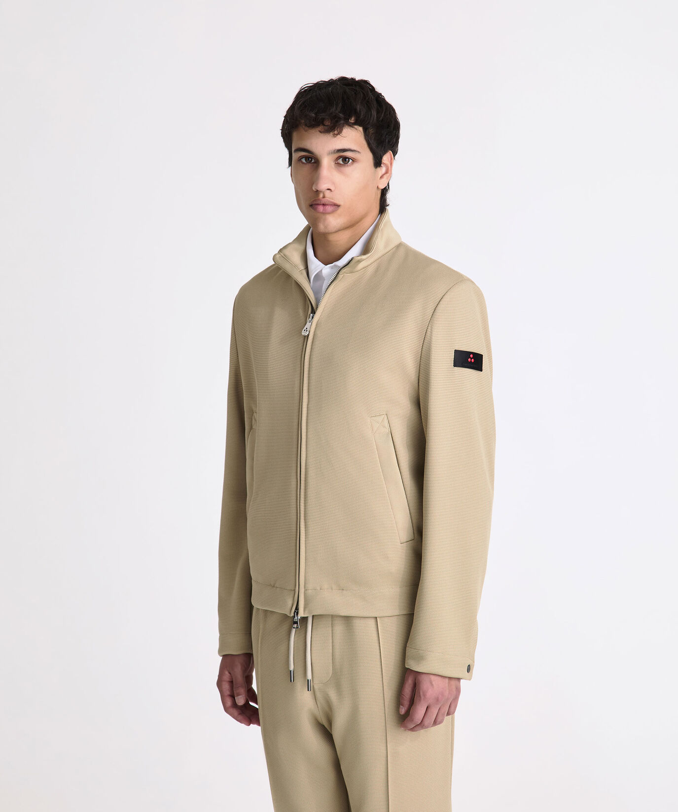 Bomberjacke aus elastischem Polyester-Jersey  Peuterey - large image number 1