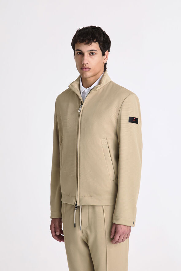 Stretch polyester jersey bomber jacket  Peuterey - medium