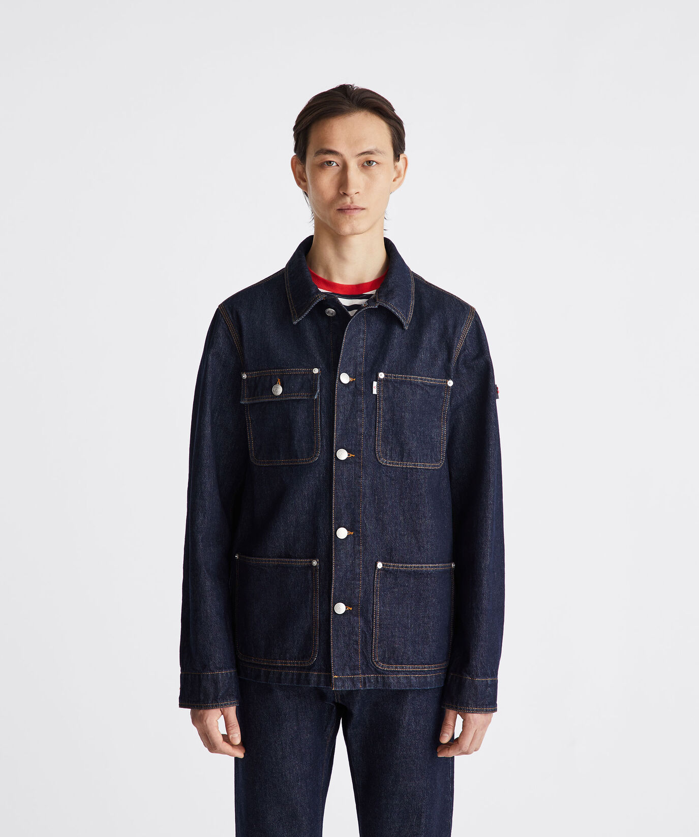 Cotton twill work jacket  Peuterey - large image number 1