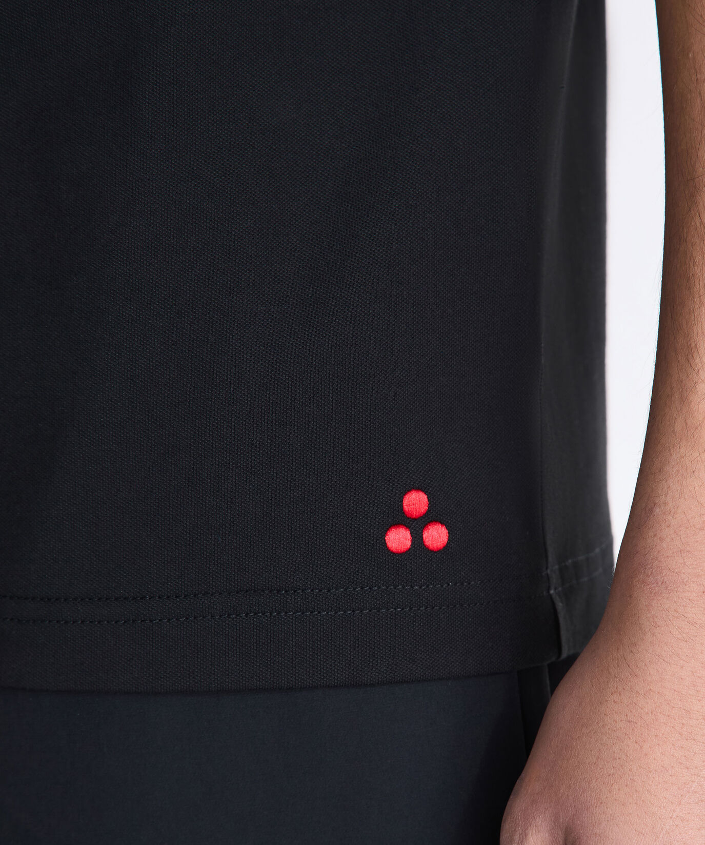 Polo de punto piqu&eacute; de tricot de algod&oacute;n  Peuterey - large