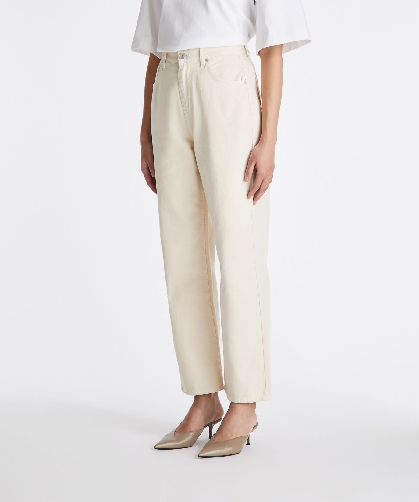 Mom fit cotton twill trousers  Peuterey - large image number 1