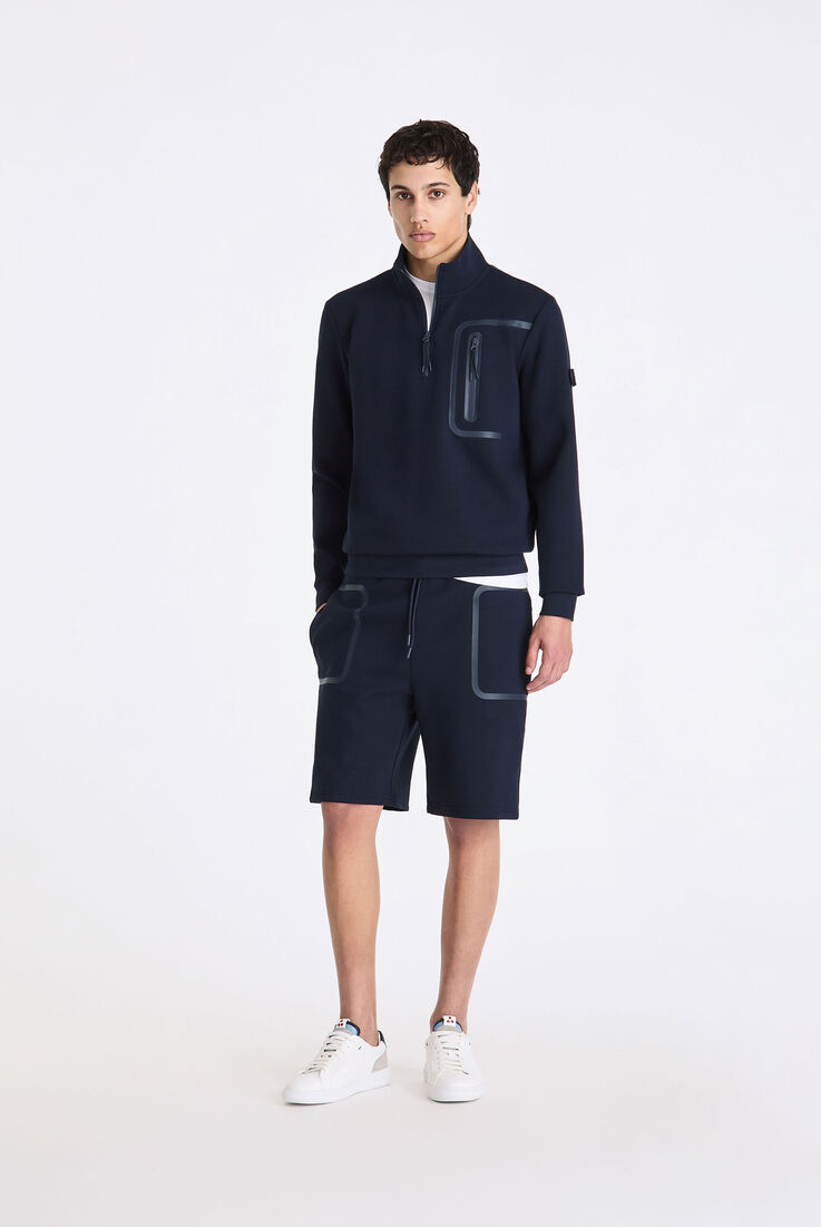 Felpa con collo a lupetto con mezza zip  Peuterey - medium