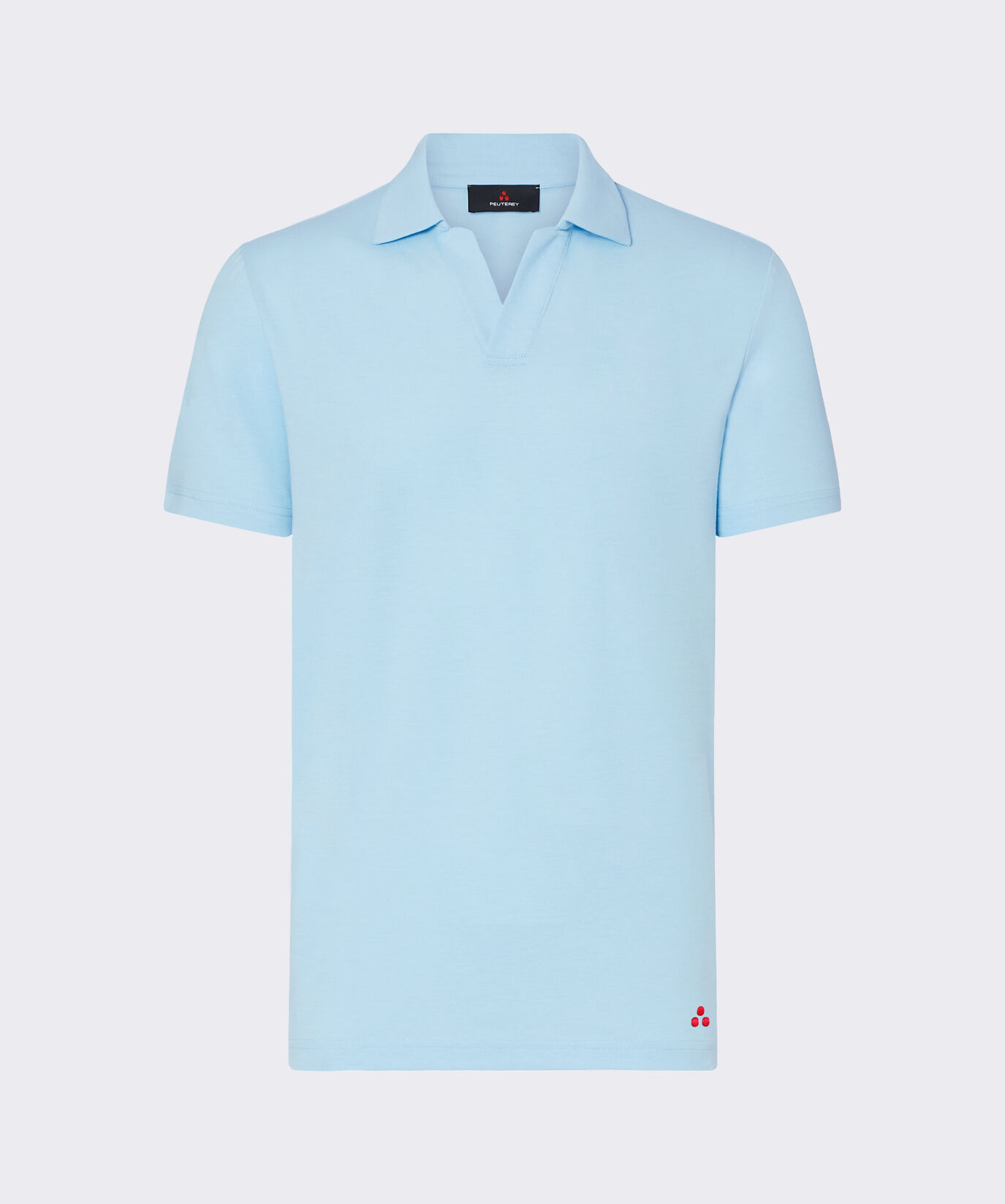 Cotton pique knit polo shirt  Peuterey - large image number 4