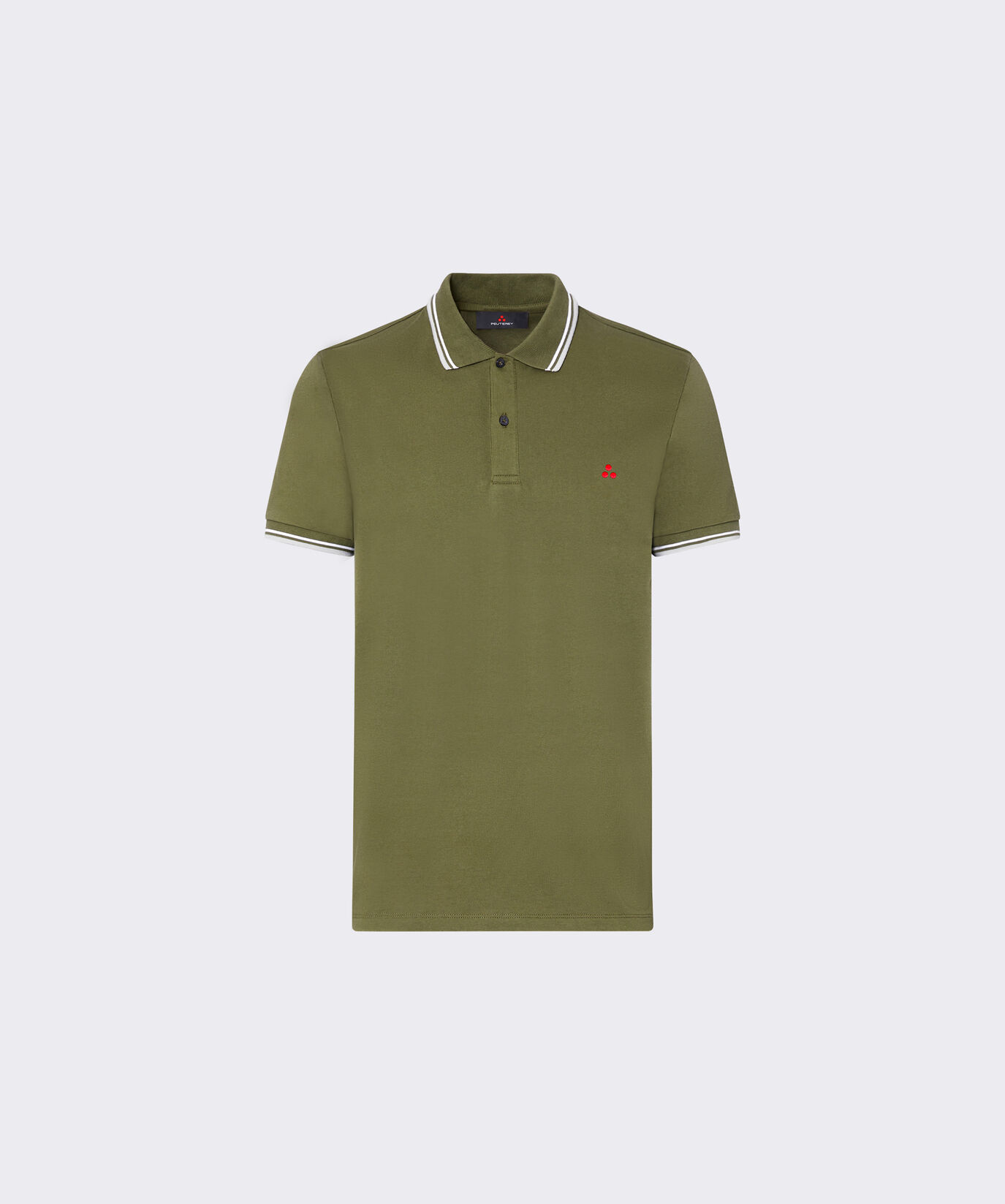 Poloshirt aus Baumwoll-Stretch-Piqu&eacute;  Peuterey - large