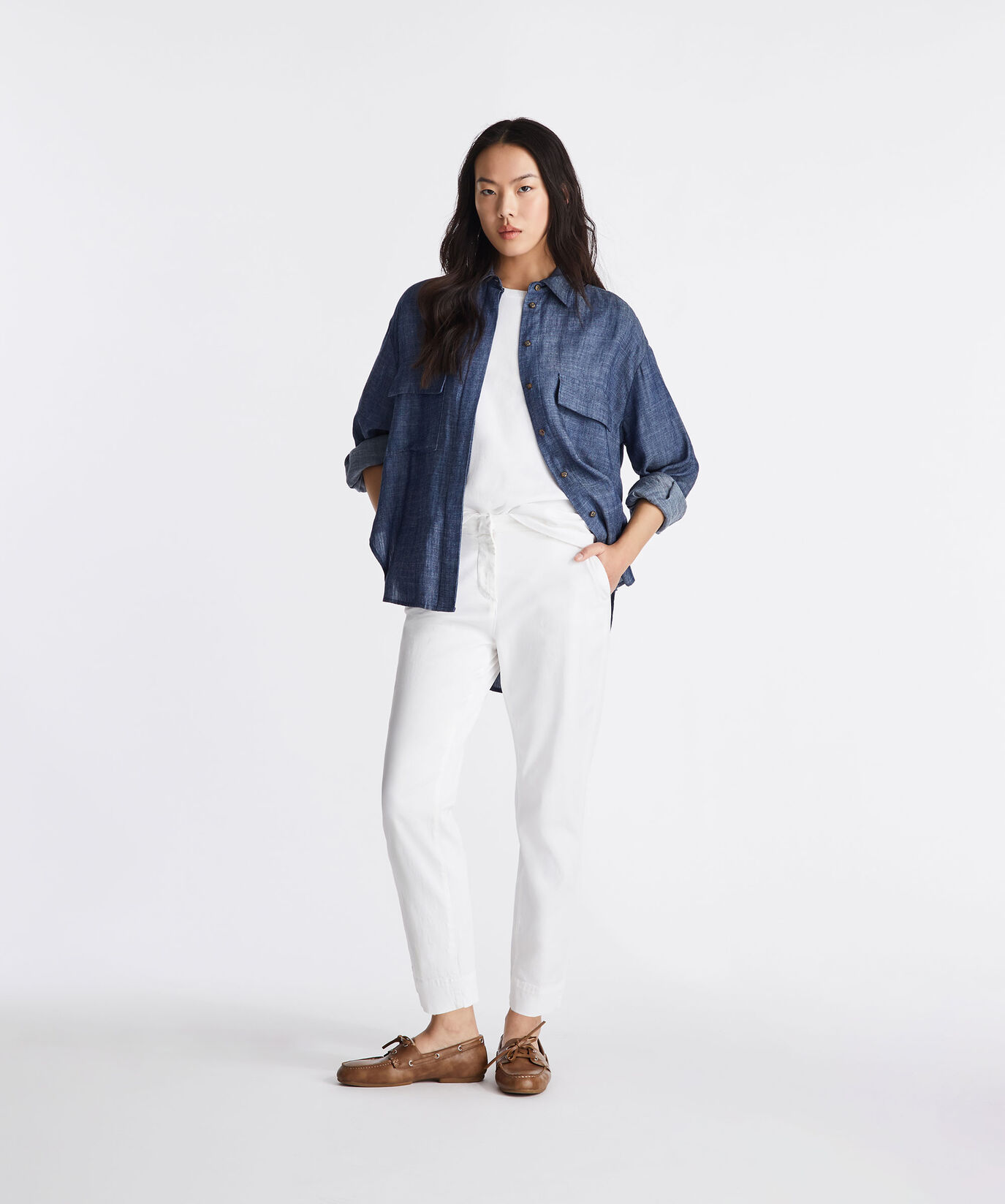 Stretch cotton chino trousers  Peuterey - large image number 0