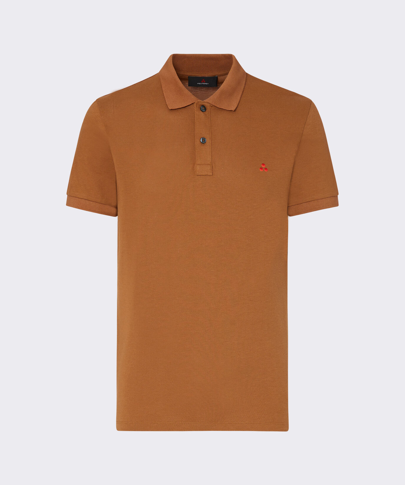 Polo en coton piqu&eacute; avec logo brod&eacute;  Peuterey - large