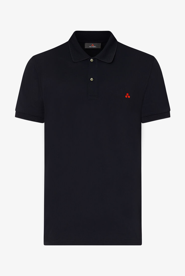 Stretch nylon pique polo shirt  Peuterey - still-fondo-neutro
