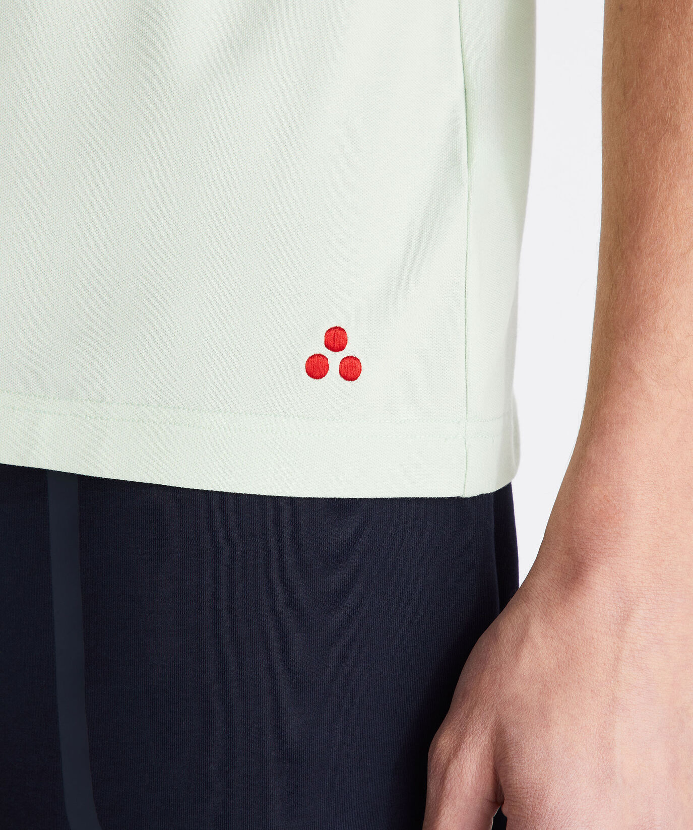 Cotton pique knit polo shirt  Peuterey - large image number 4