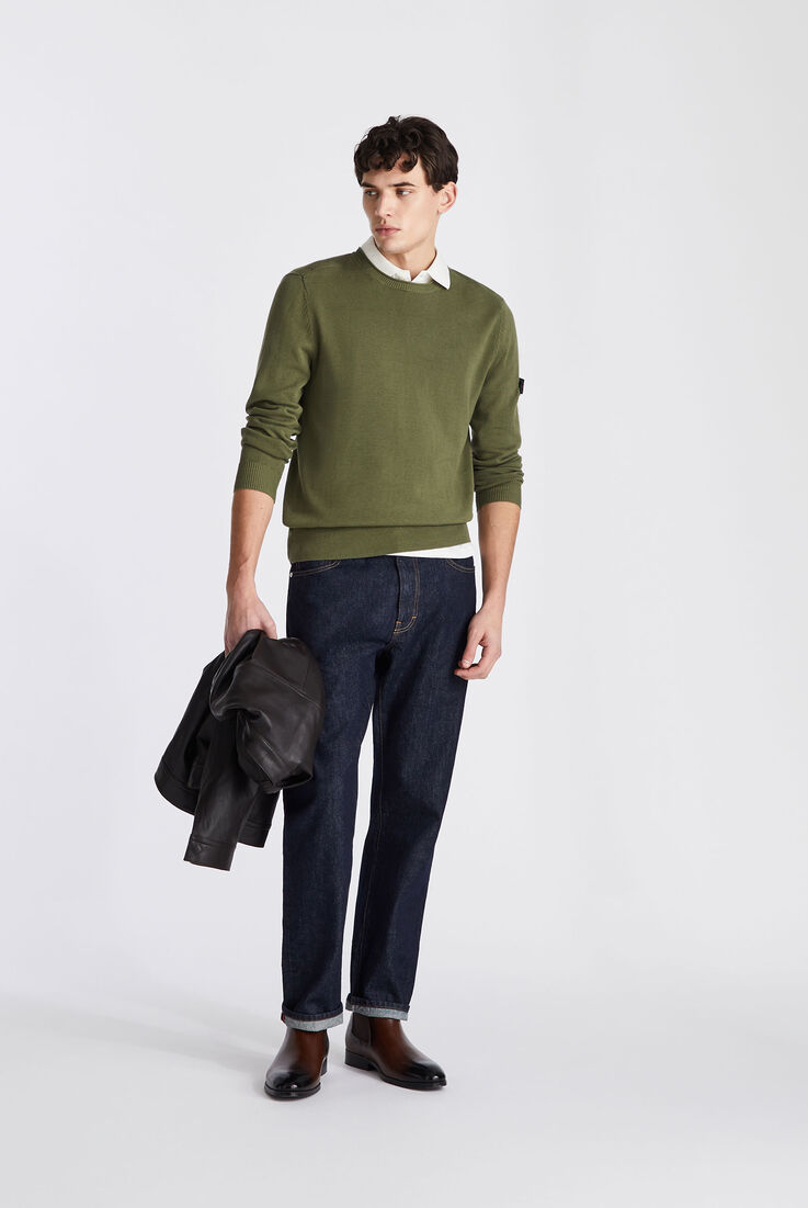 Cotton knit crew-neck sweater  Peuterey - medium