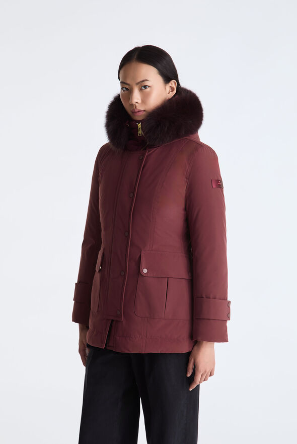 Kurze Jacke mit Fuchspelz  Peuterey - medium