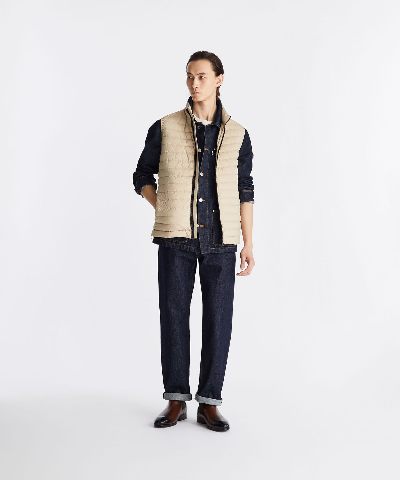 Ultra-lightweight semi-shiny vest  Peuterey - large image number 0