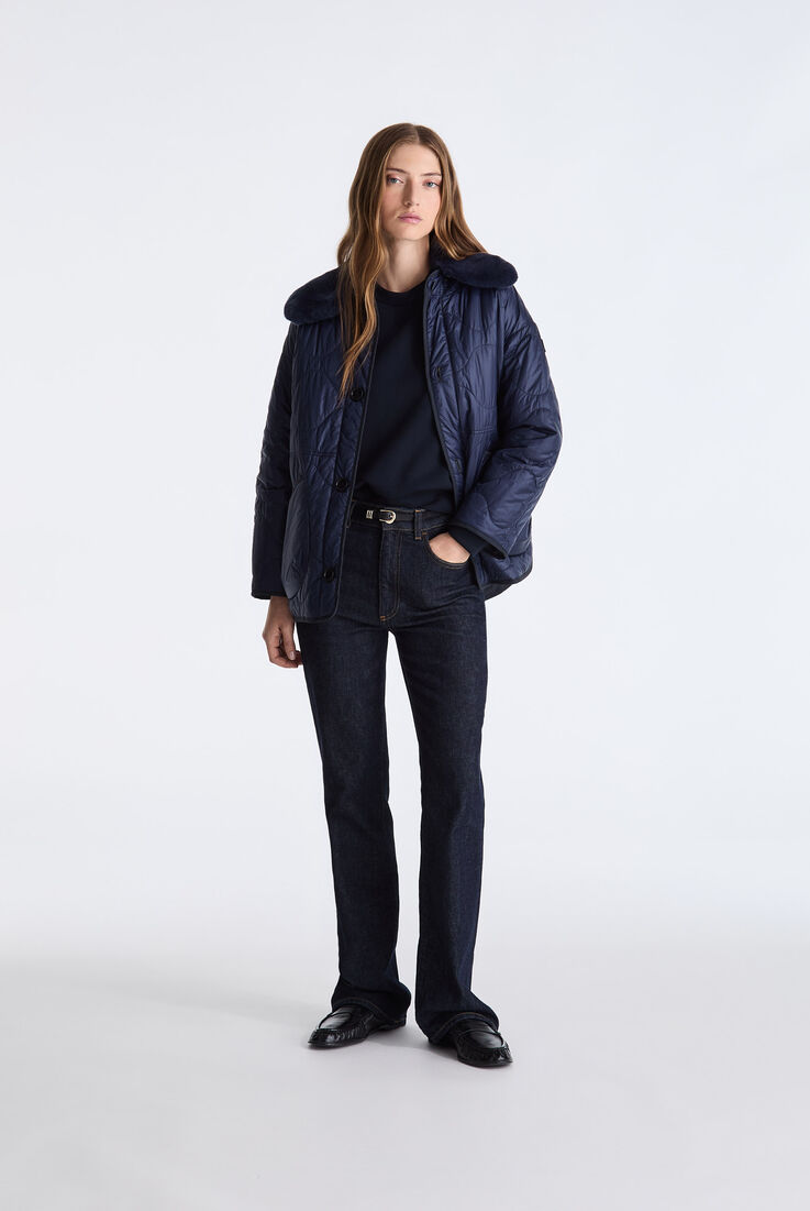Reversible Jacket with Detachable Fur Collar  Peuterey - medium
