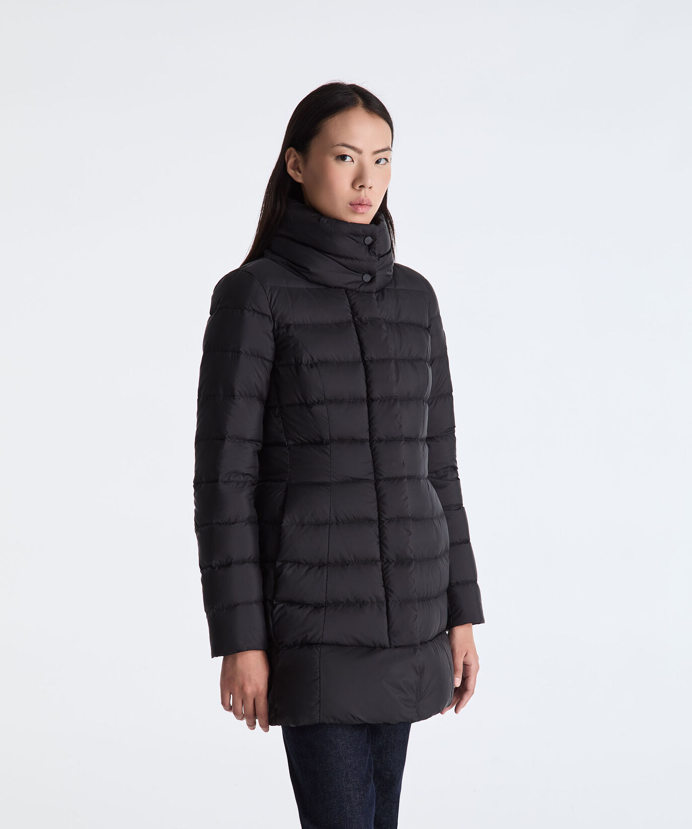 Long Slim Fit High Collar Down jacket  Peuterey - large image number 1