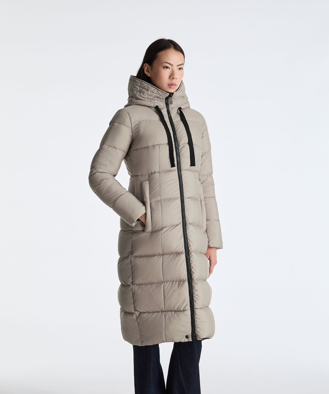 Recycled Polyester Long Down Jacket  Peuterey - large image number 1