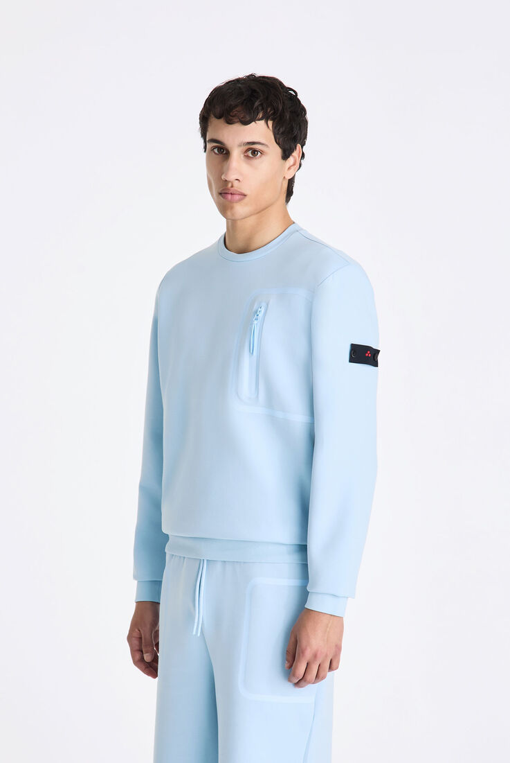 Sweat-shirt avec poche et d&eacute;tails gans&eacute;s  Peuterey - medium