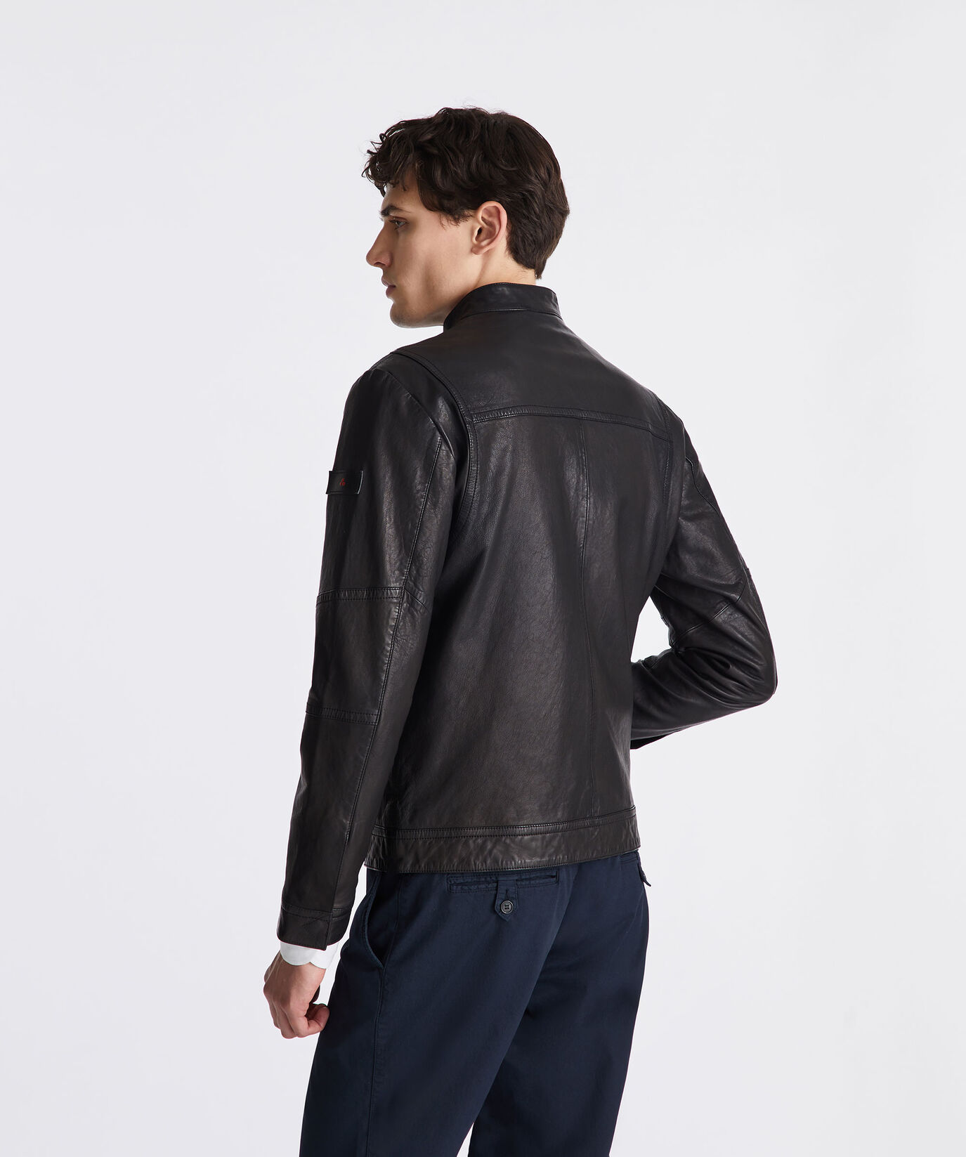 Soft leather biker jacket  Peuterey - large