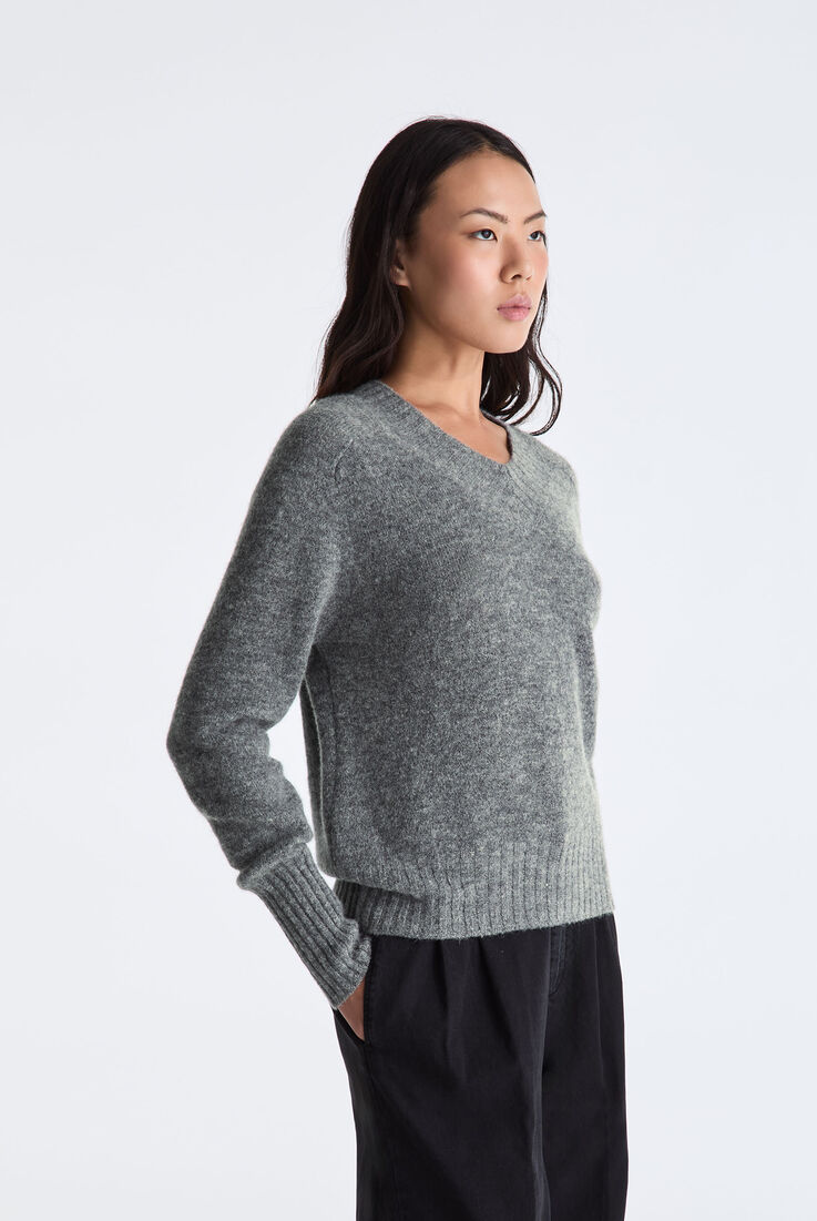 Alpaca Blend V-Neck Sweater  Peuterey - medium