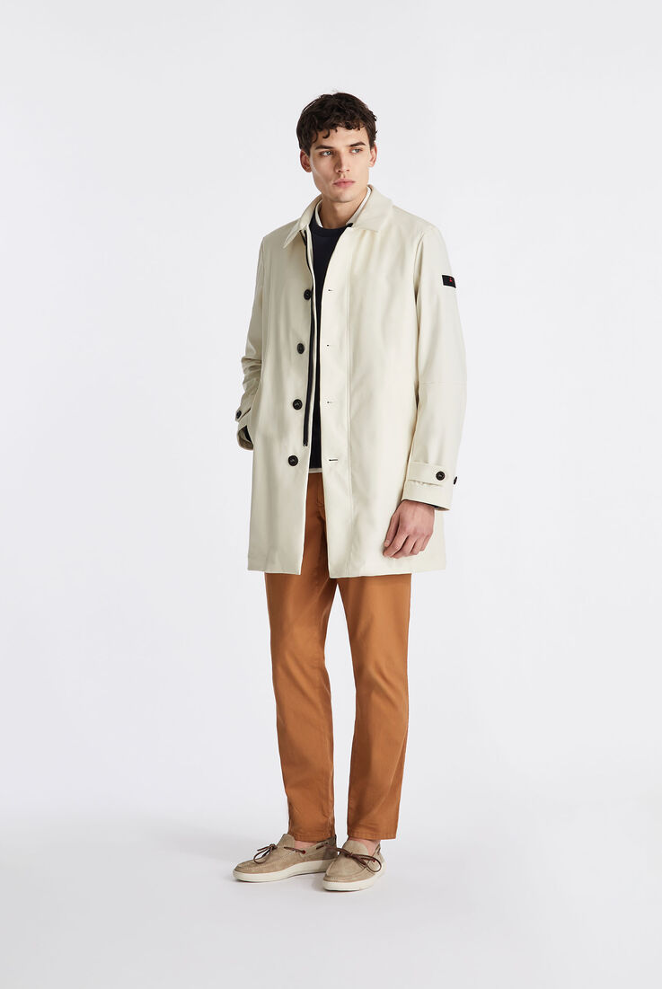 Matt poplin technical trench coat  Peuterey - medium