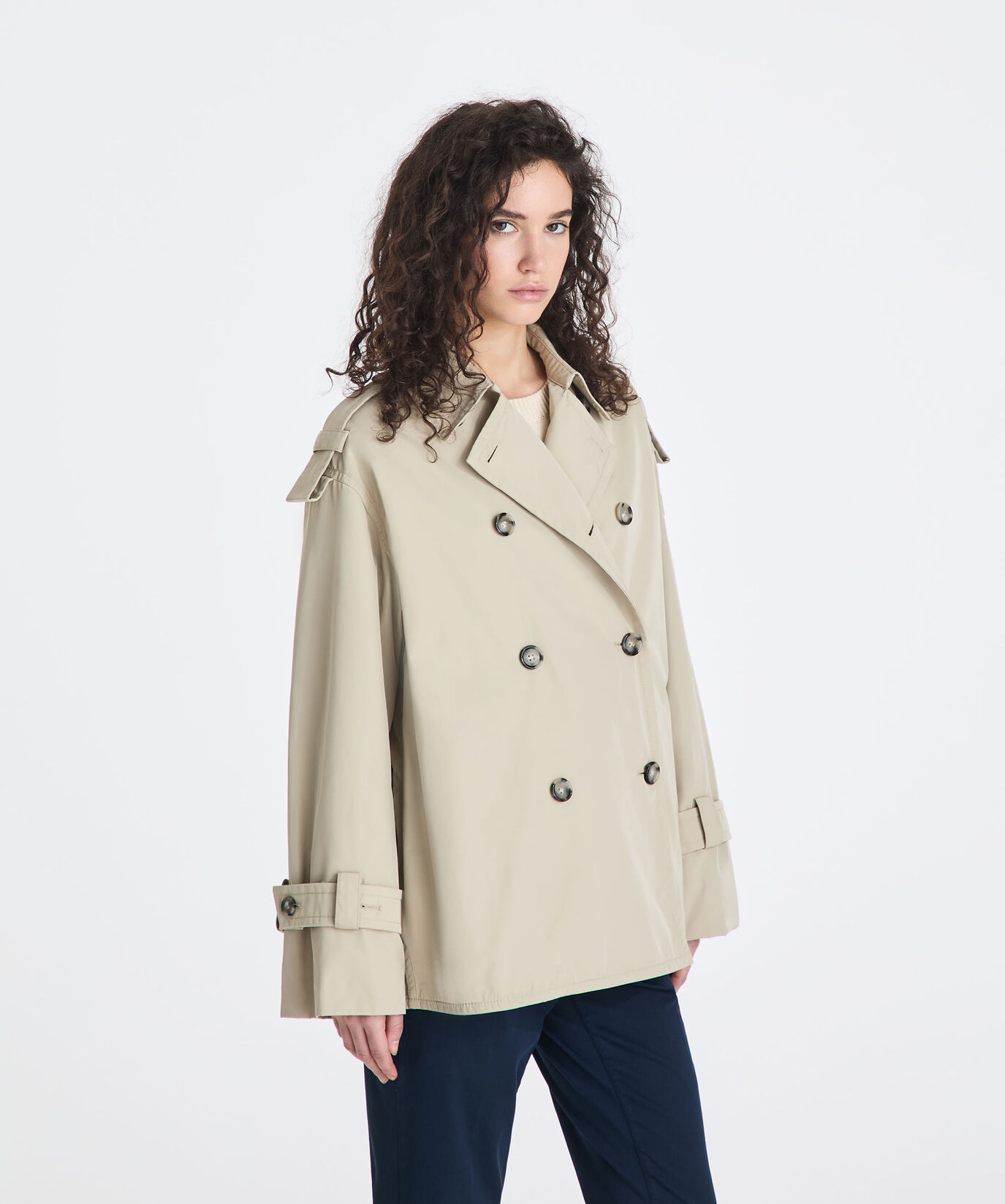 Short double-breasted trench coat  Peuterey - large image number 1