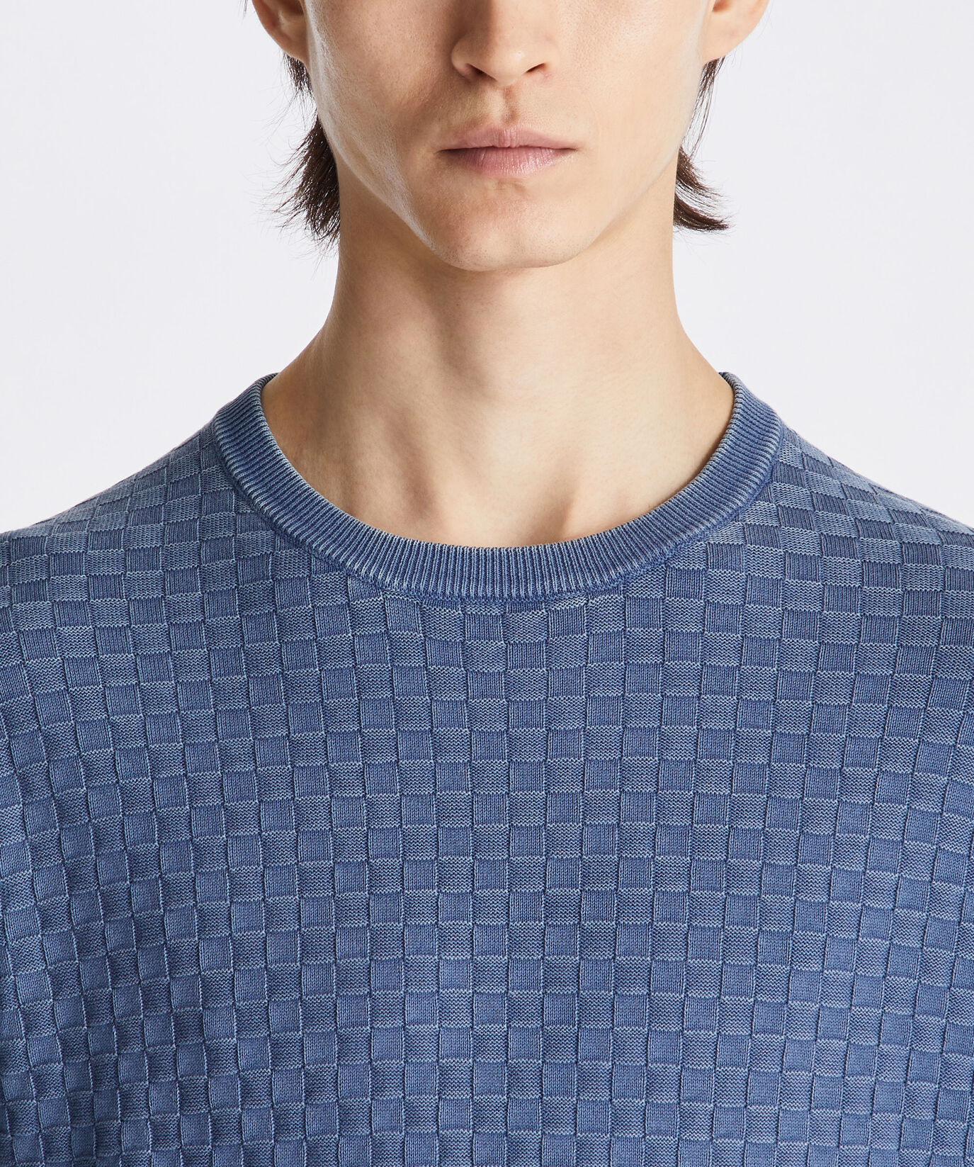 Maglia con lavorazione geometrica  Peuterey - large