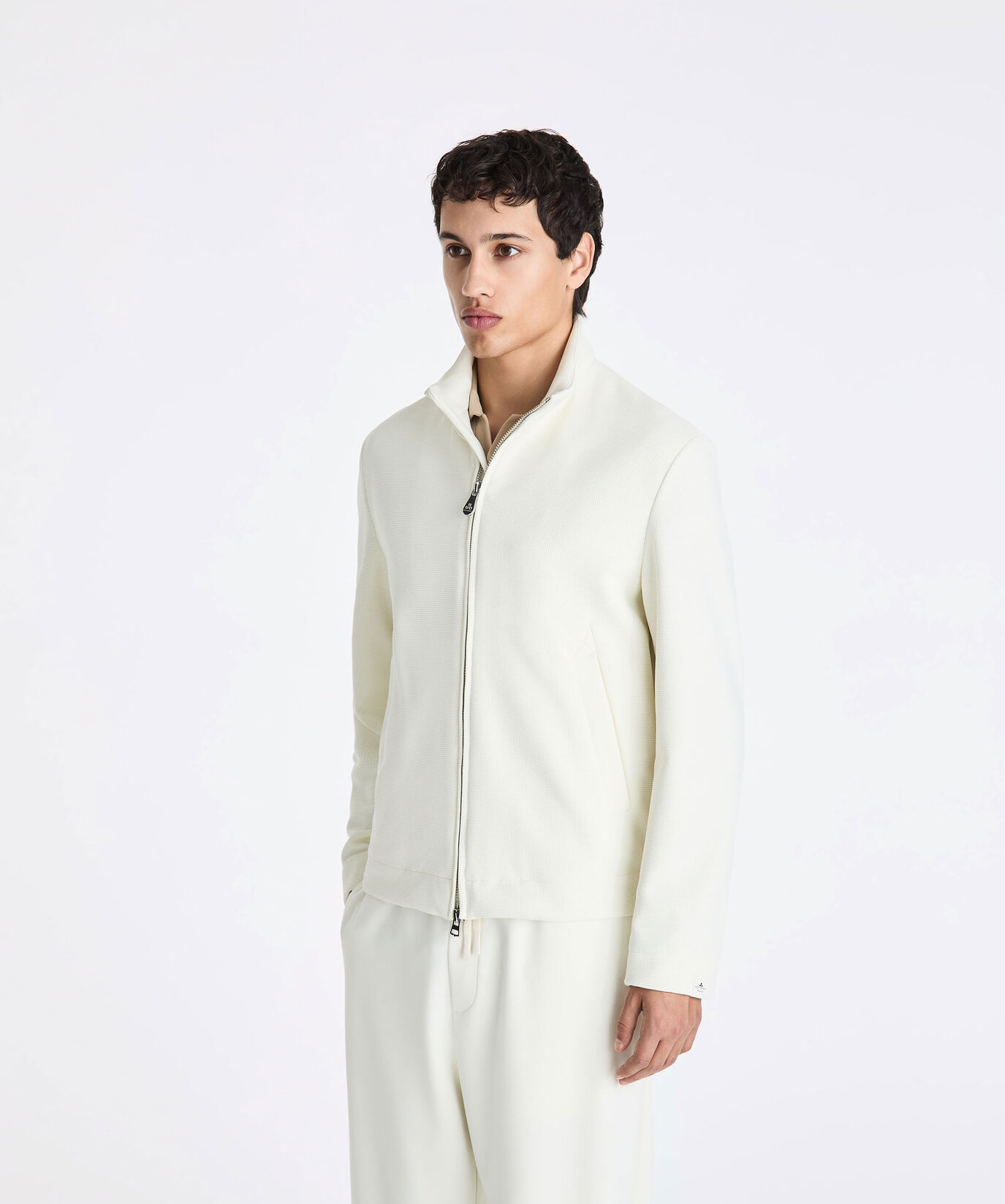 Stretch polyester jersey bomber jacket  Peuterey - large image number 1