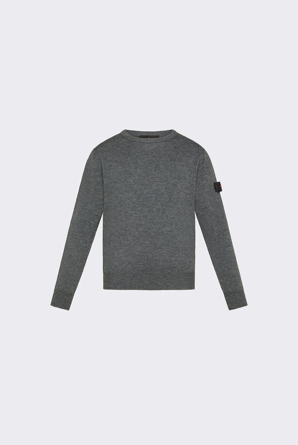 Wool and Nylon Crew-Neck Sweater  Peuterey - medium