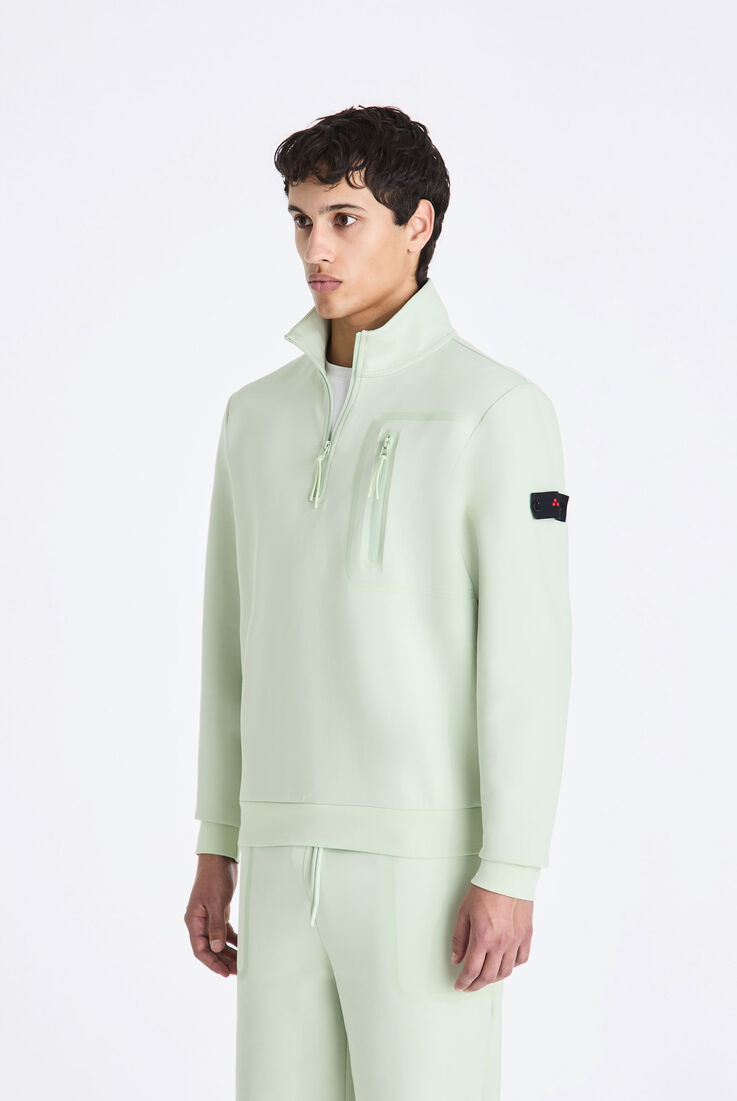 Felpa con collo a lupetto con mezza zip  Peuterey - medium
