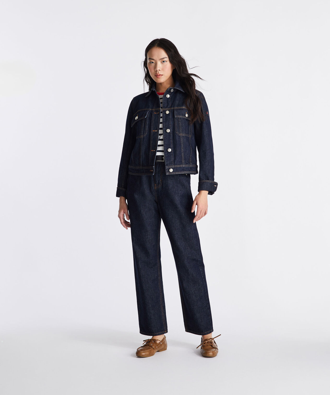 Short denim overshirt  Peuterey - large image number 0