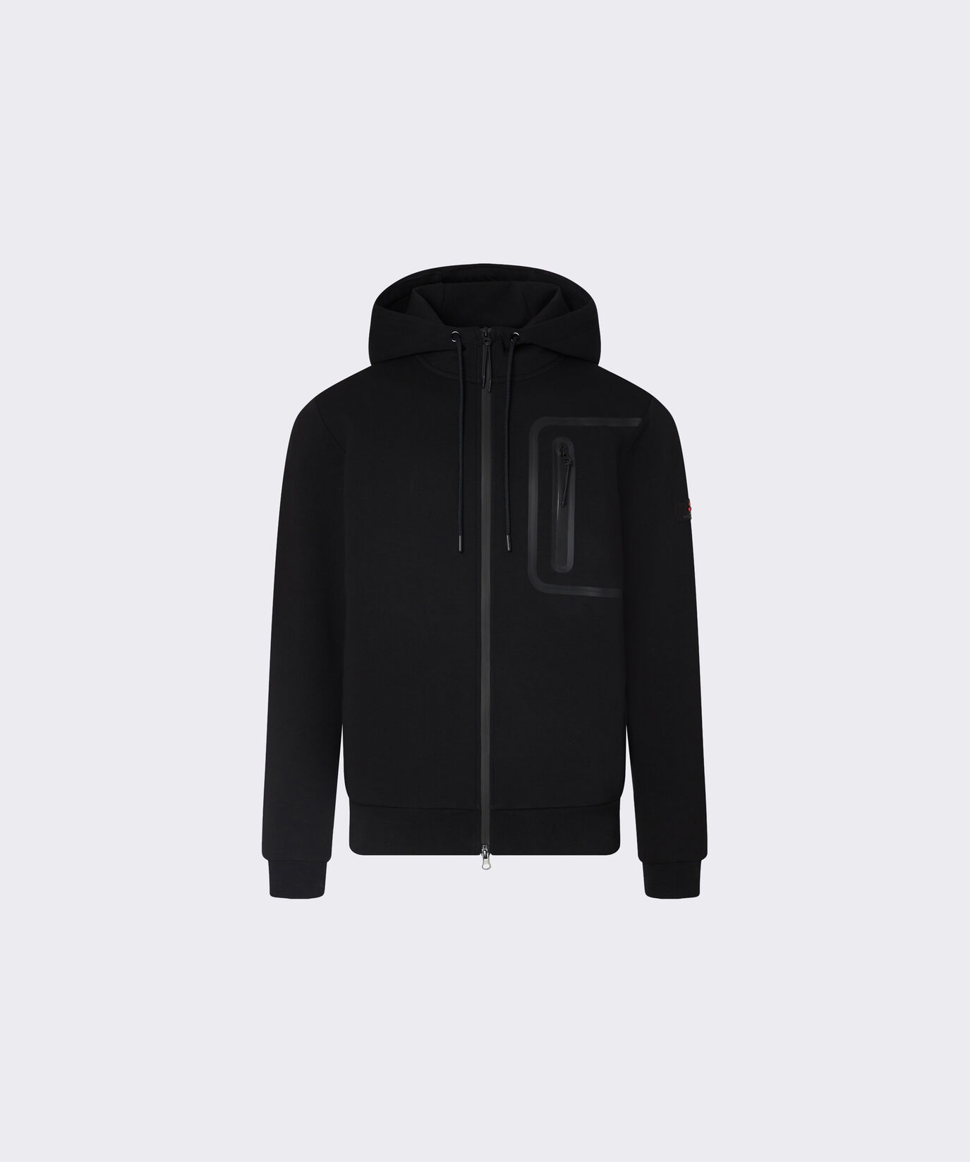 Felpa con cappuccio e taschino sul petto  Peuterey - large