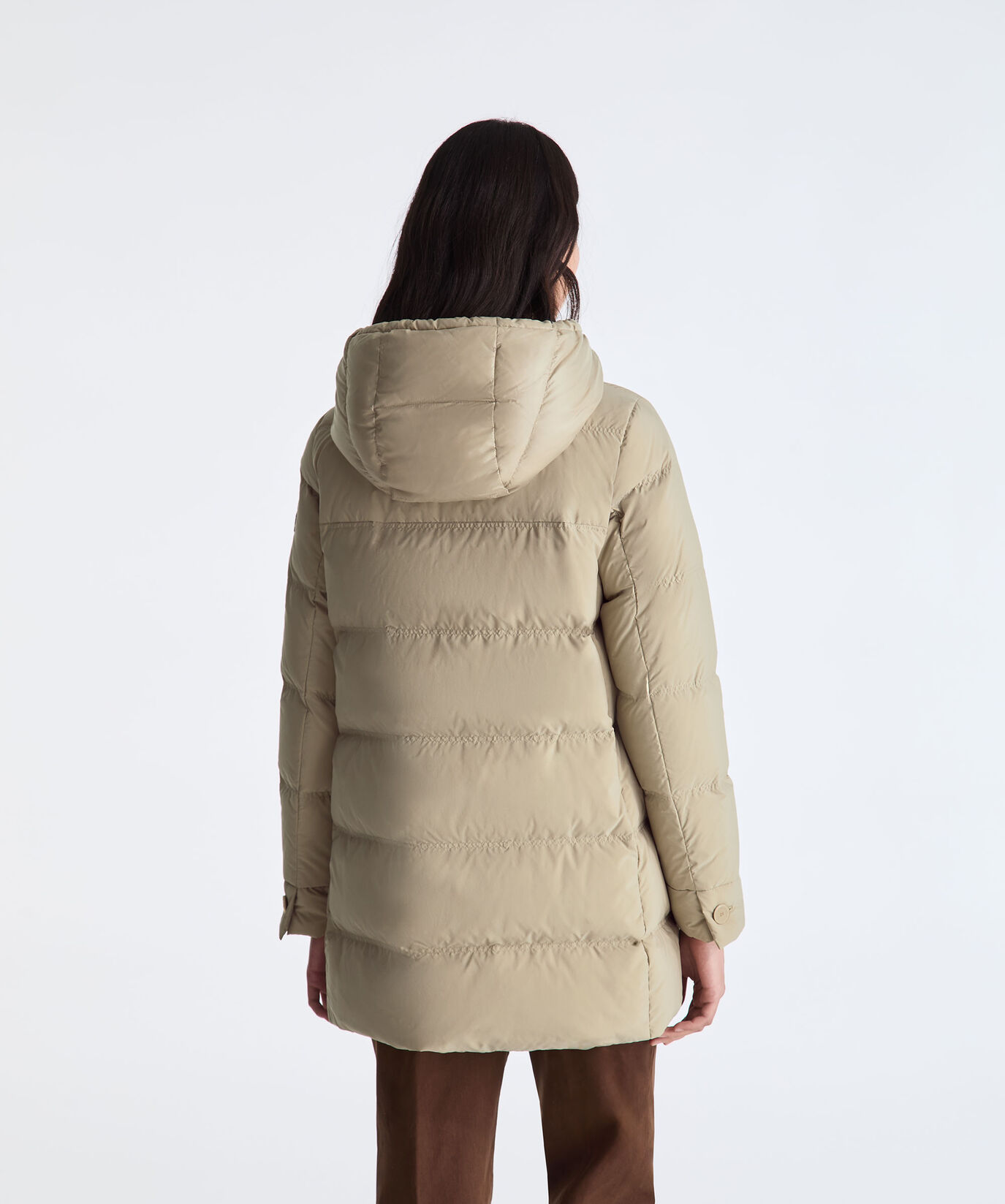 Down jacket with contrasting hood  Peuterey - large
