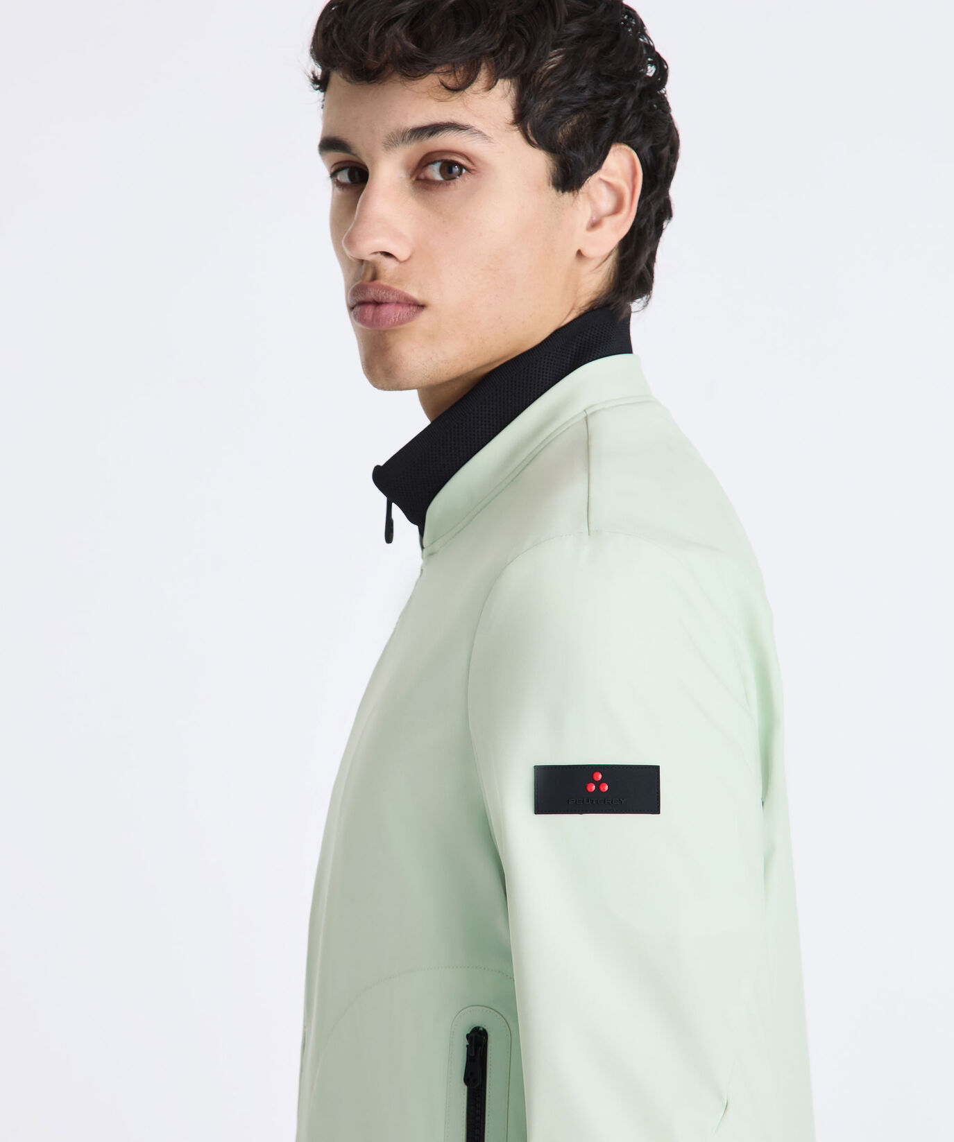 Bomber jacket with contrasting black details  Peuterey - large