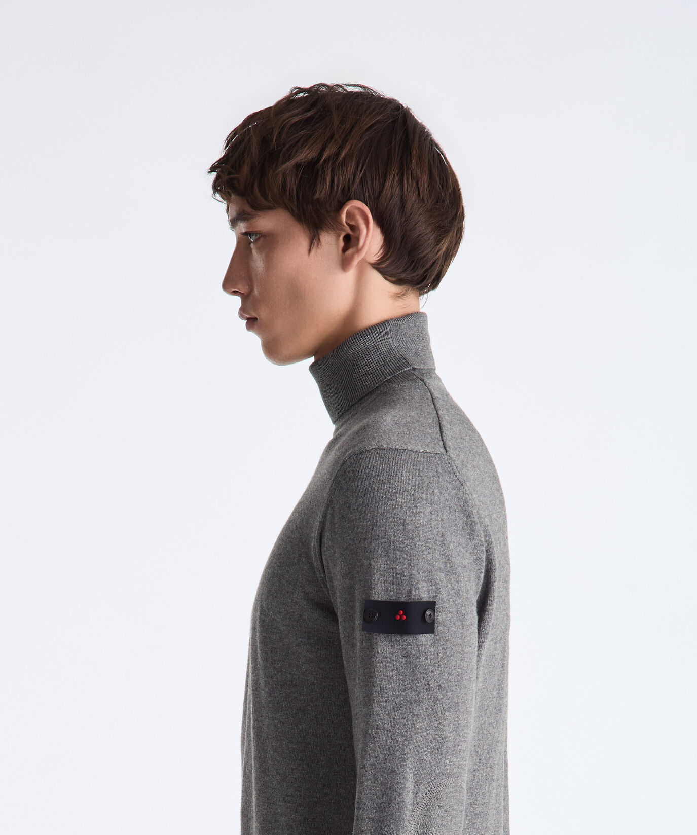 Wool and Cotton Blend Turtle-Neck Sweater  Peuterey - large image number 2