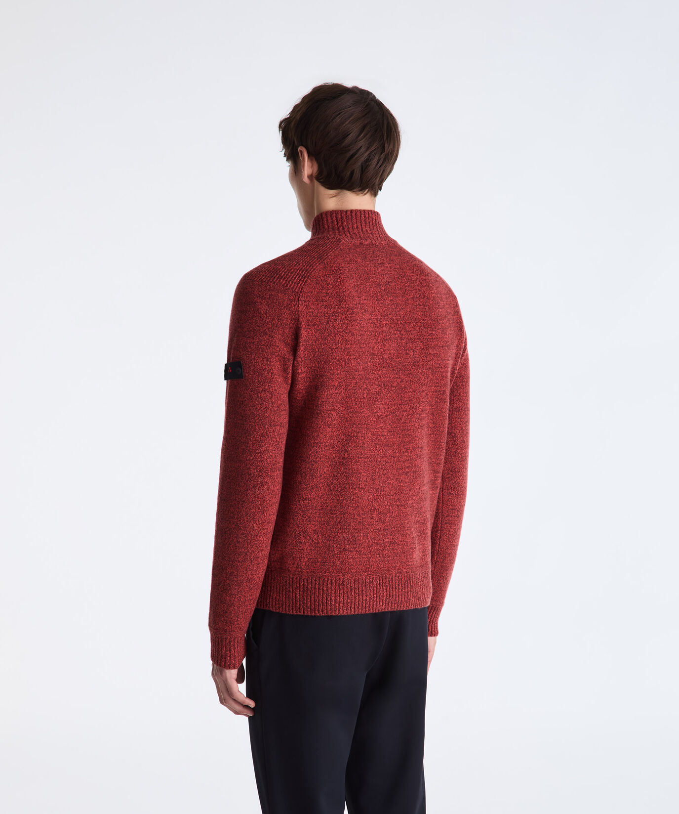 Moulin&eacute; Wool Sweater with Half Zip  Peuterey - large image number 3