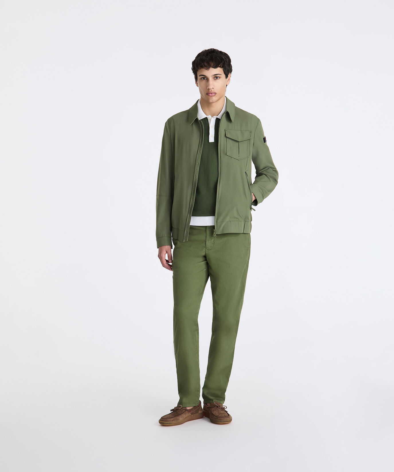 Chaqueta b&oacute;mber con cuello camisero  Peuterey - large image number 0