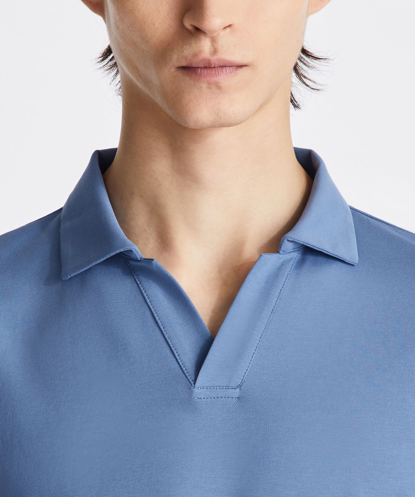 Polo de punto piqu&eacute; de tricot de algod&oacute;n  Peuterey - large