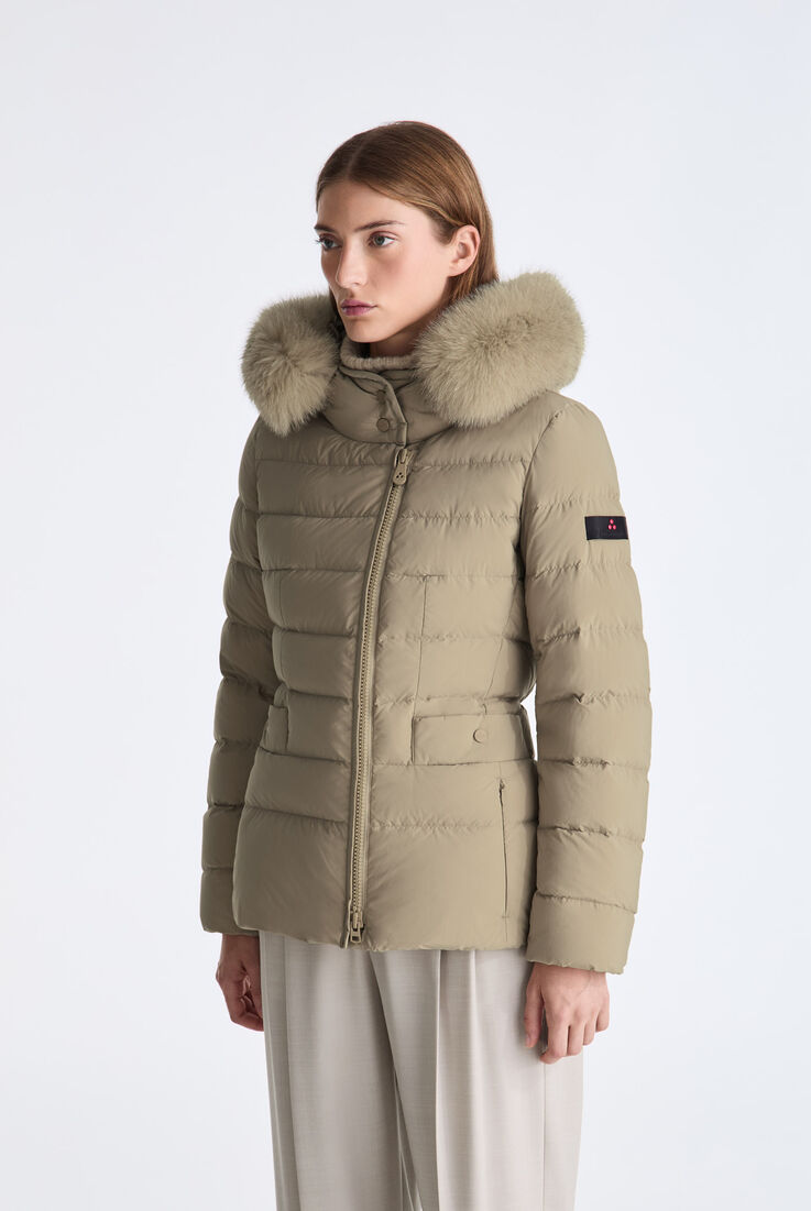 Hooded Down Jacket with Fur  Peuterey - medium