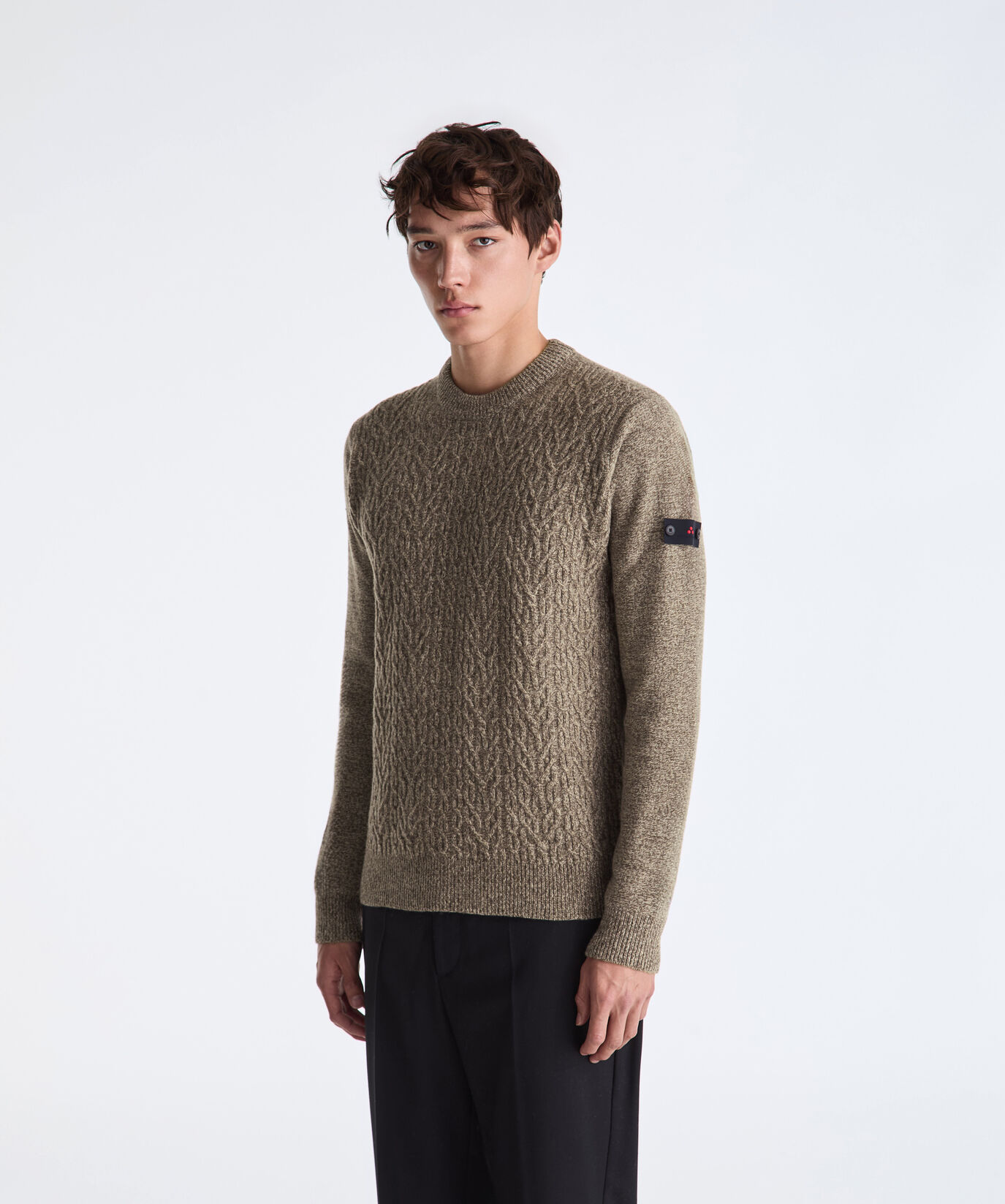 Moulin&egrave; Wool Cable Knit Sweater  Peuterey - large image number 1