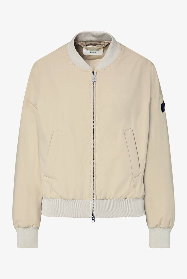 Bomber corto in scuba di nylon  Peuterey - still-fondo-neutro