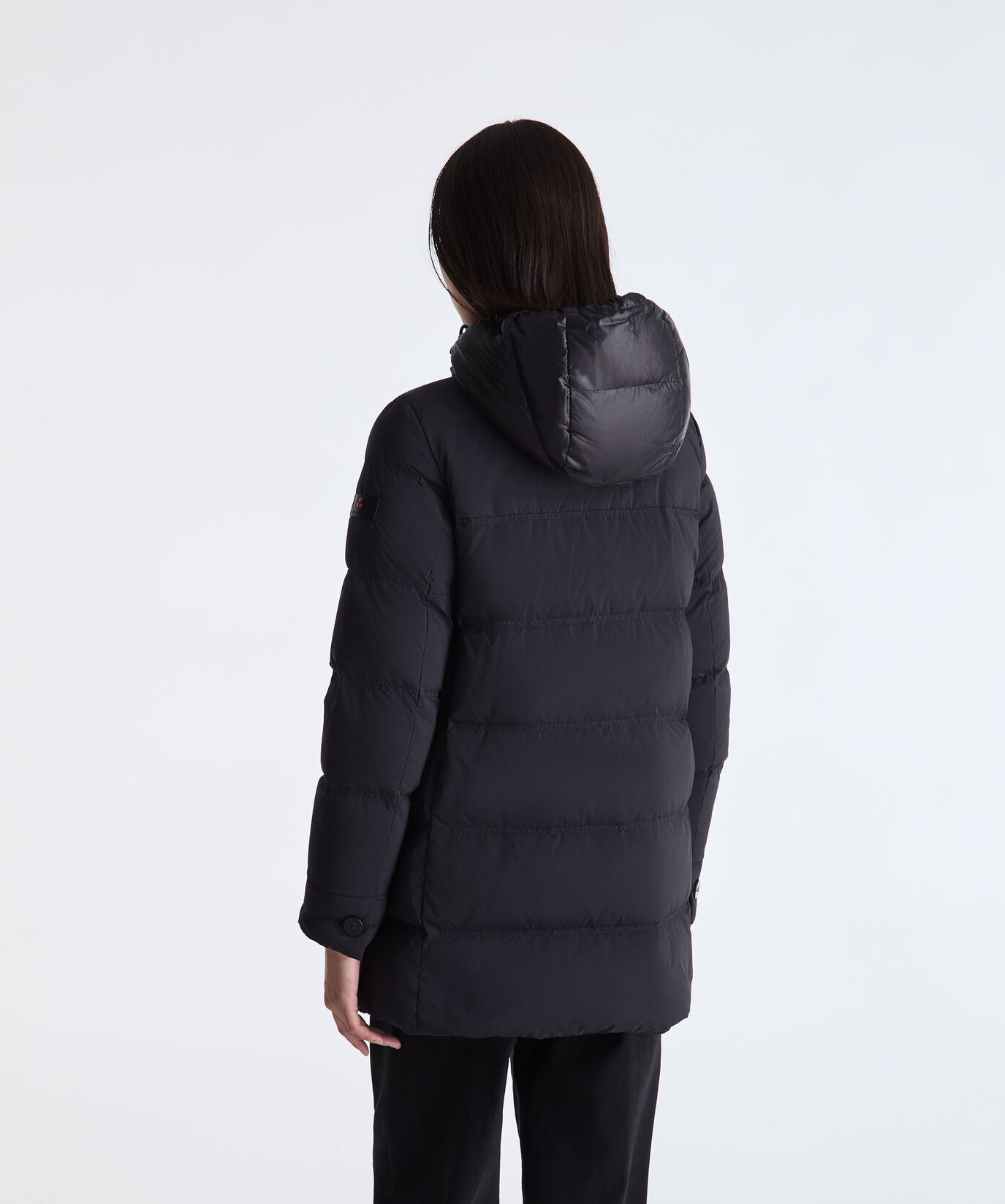 Down jacket with contrasting hood  Peuterey - large