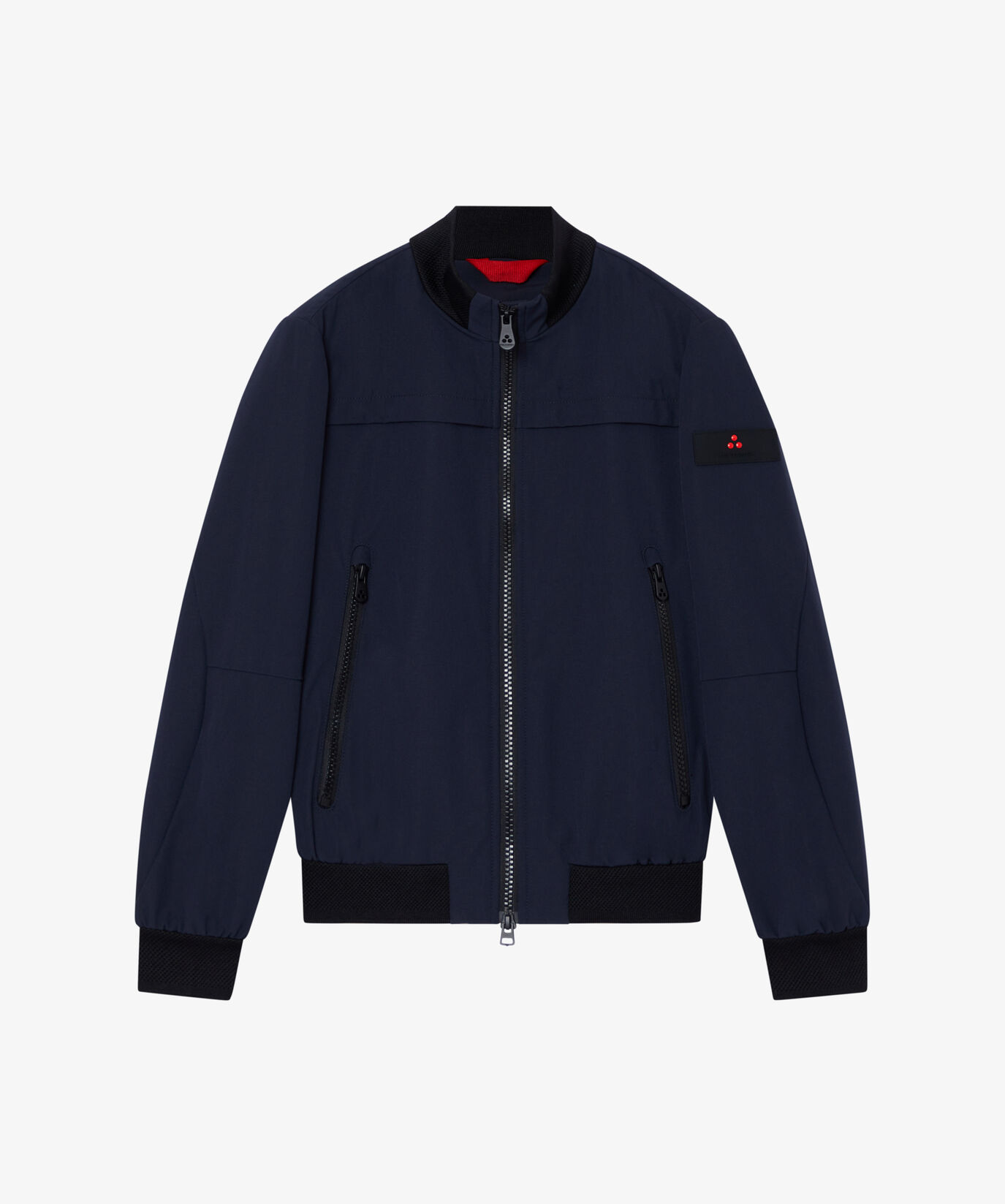 Chaqueta b&oacute;mber el&aacute;stica con detalles en contraste  Peuterey - large image number 0