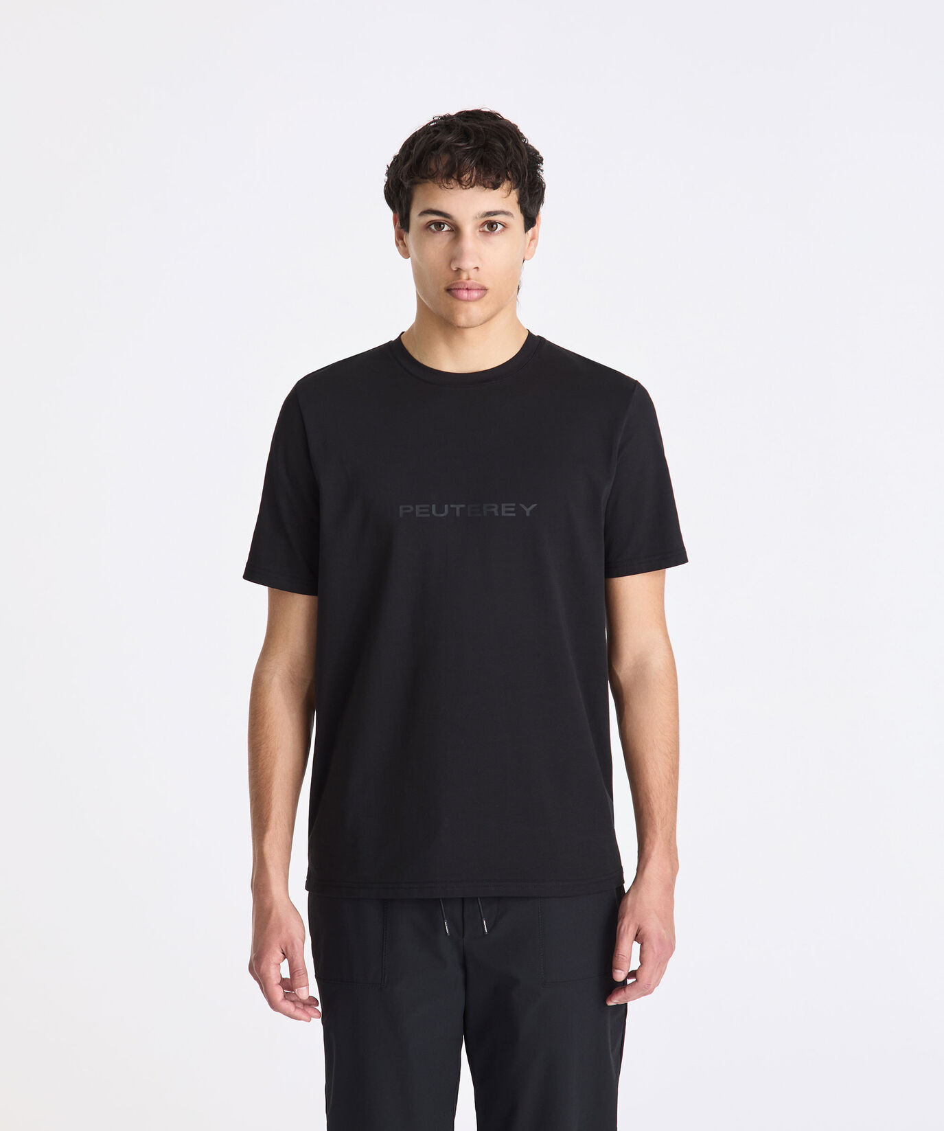 T-shirt with heat-taped lettering  Peuterey - large image number 1