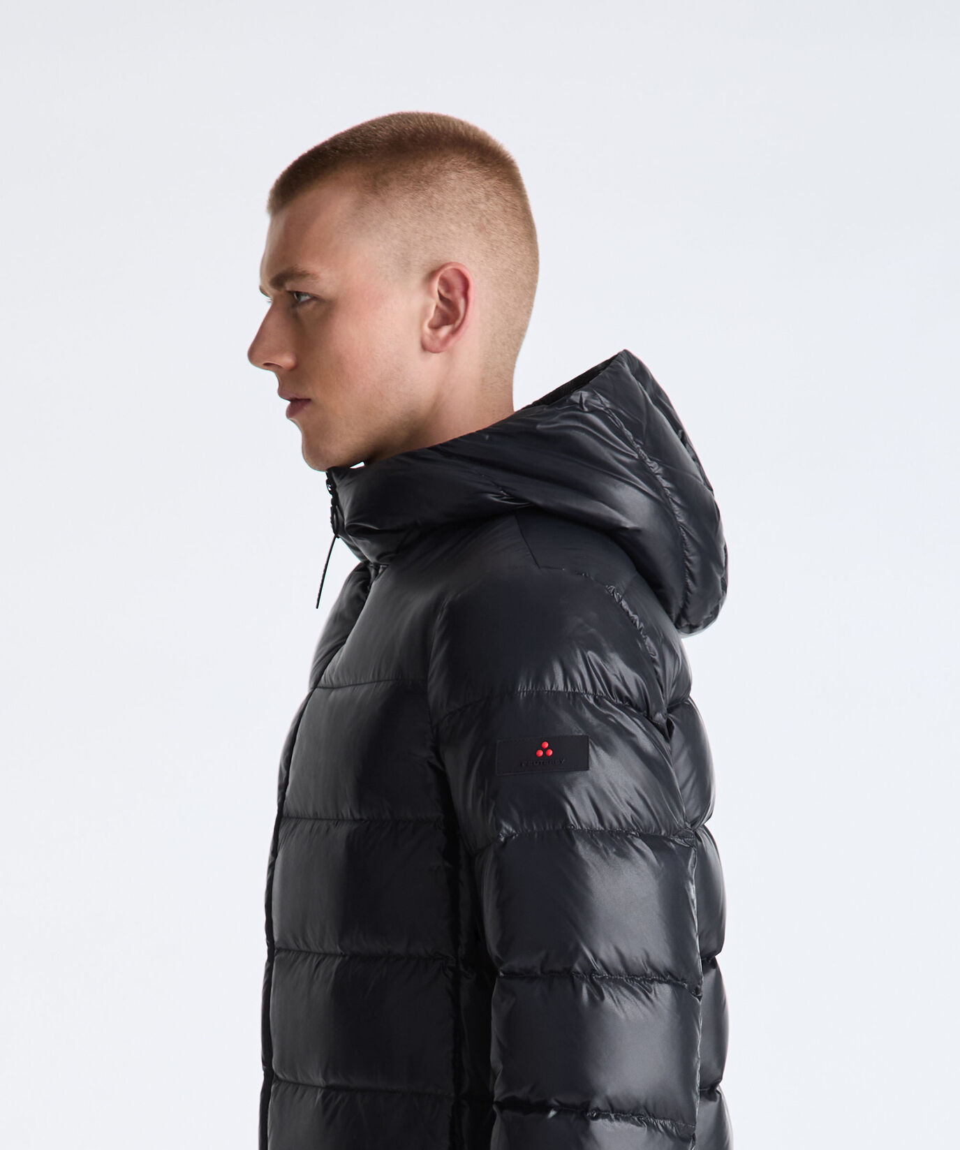 Nylon Hooded Down Jacket  Peuterey - large